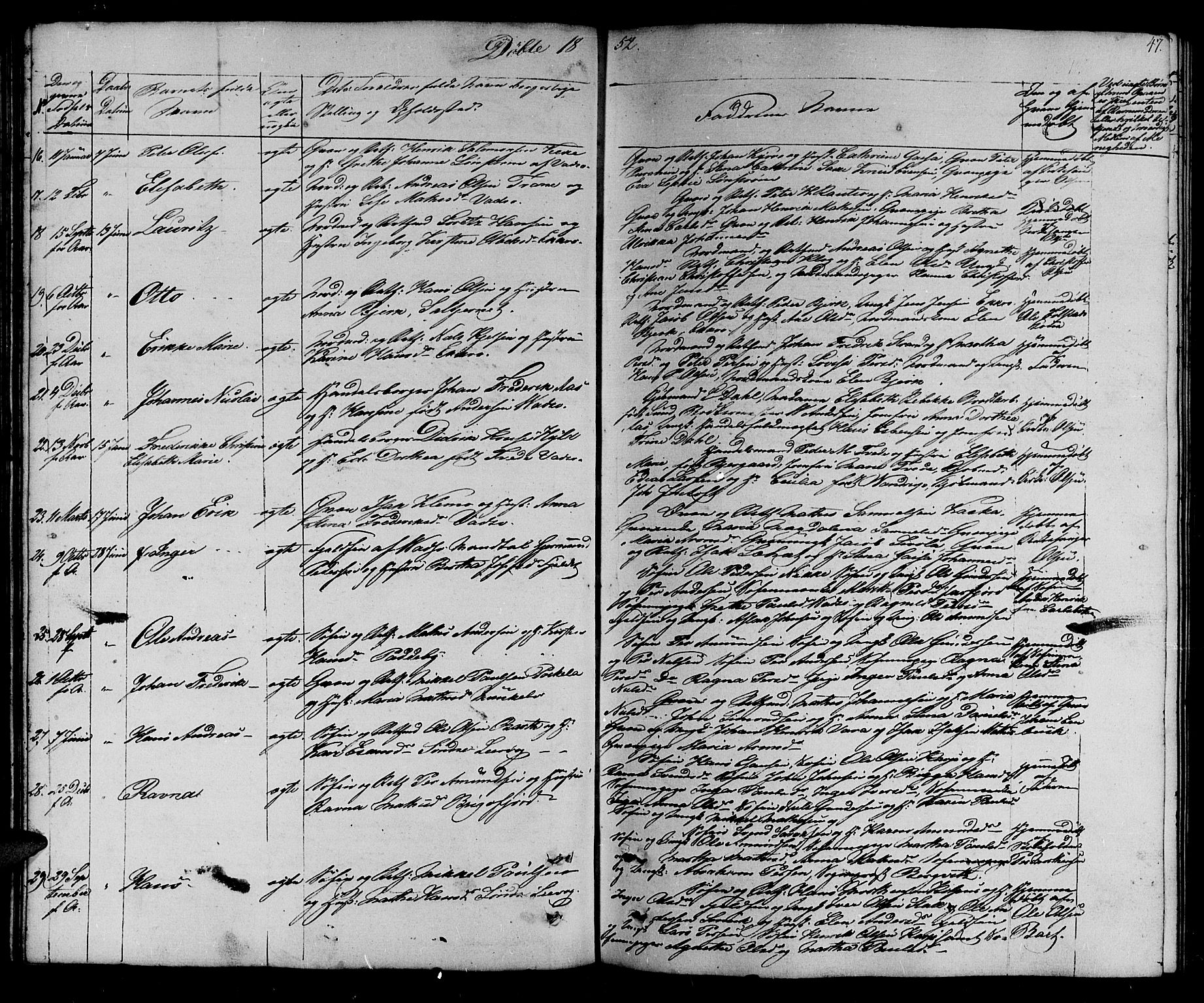 Vadsø sokneprestkontor, SATØ/S-1325/H/Hb/L0001klokker: Parish register (copy) no. 1, 1843-1853, p. 47