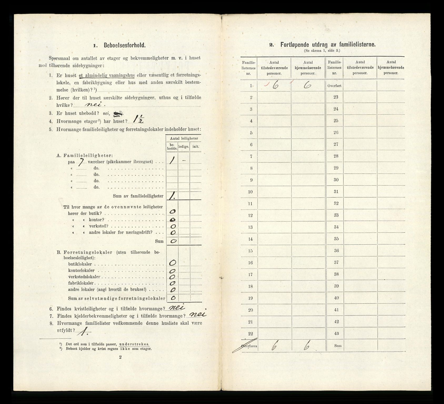 RA, 1910 census for Horten, 1910, p. 2377