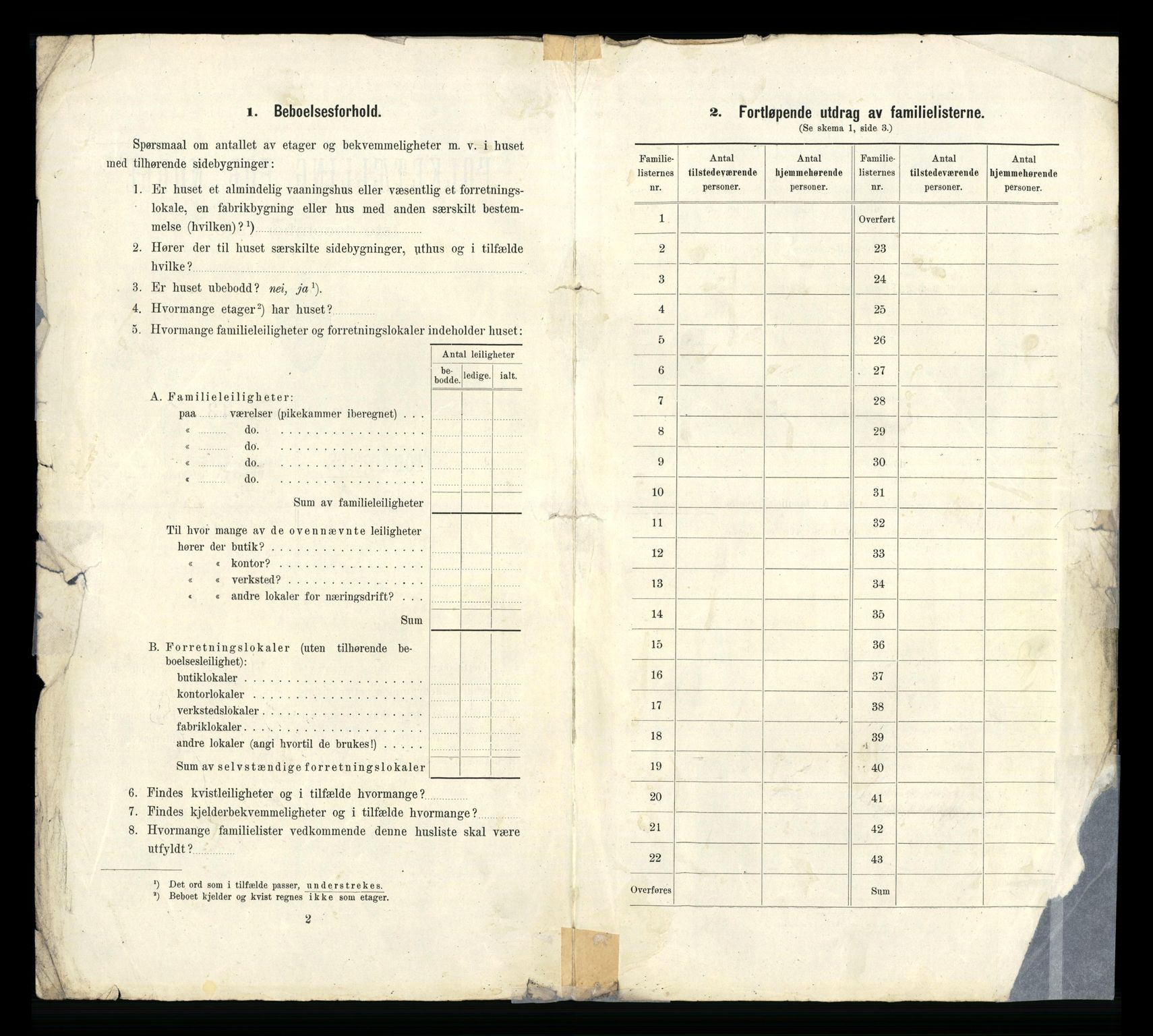 RA, 1910 census for Trondheim, 1910, p. 24148