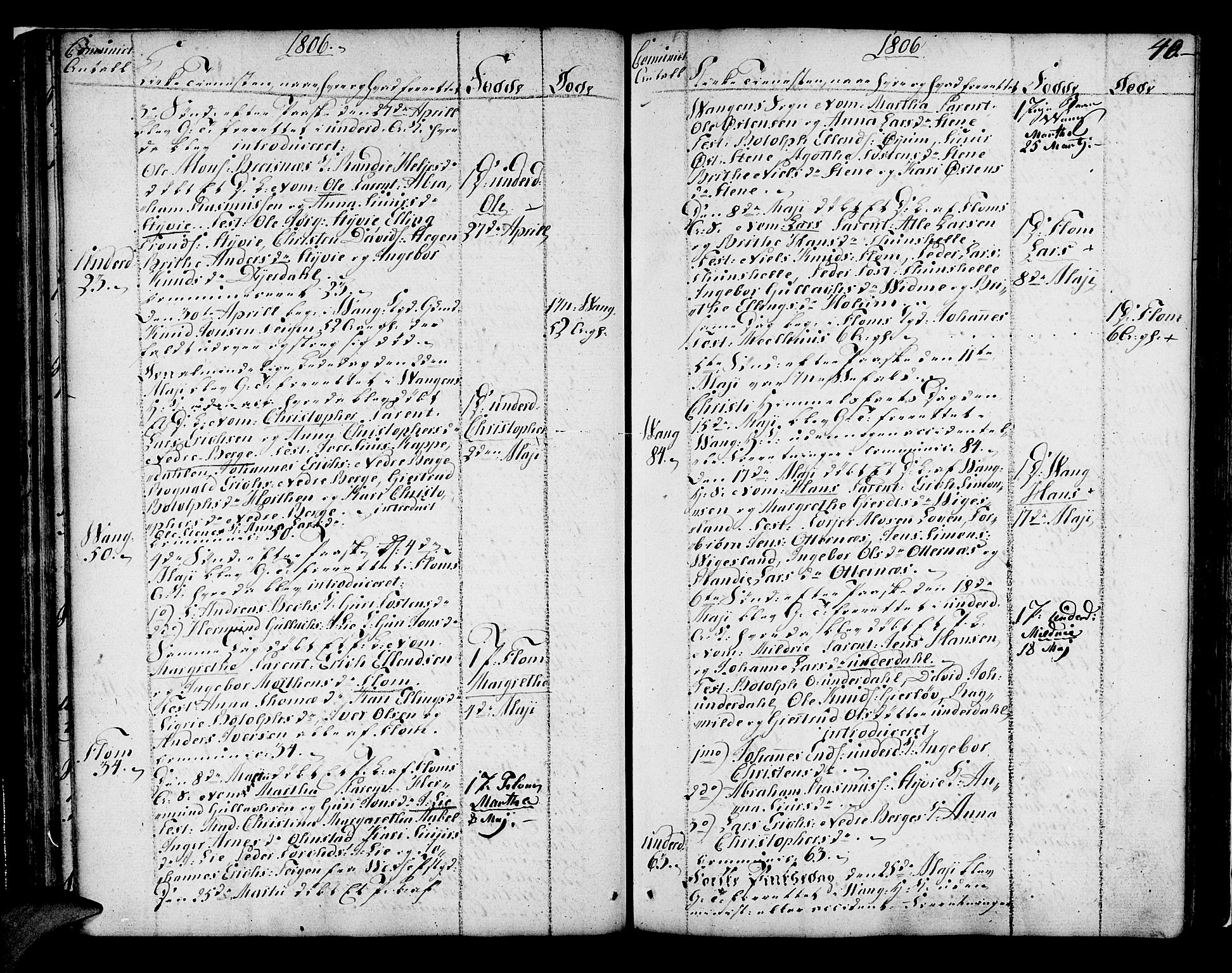 Aurland sokneprestembete, AV/SAB-A-99937/H/Ha/Haa/L0005: Parish register (official) no. A 5, 1801-1821, p. 40