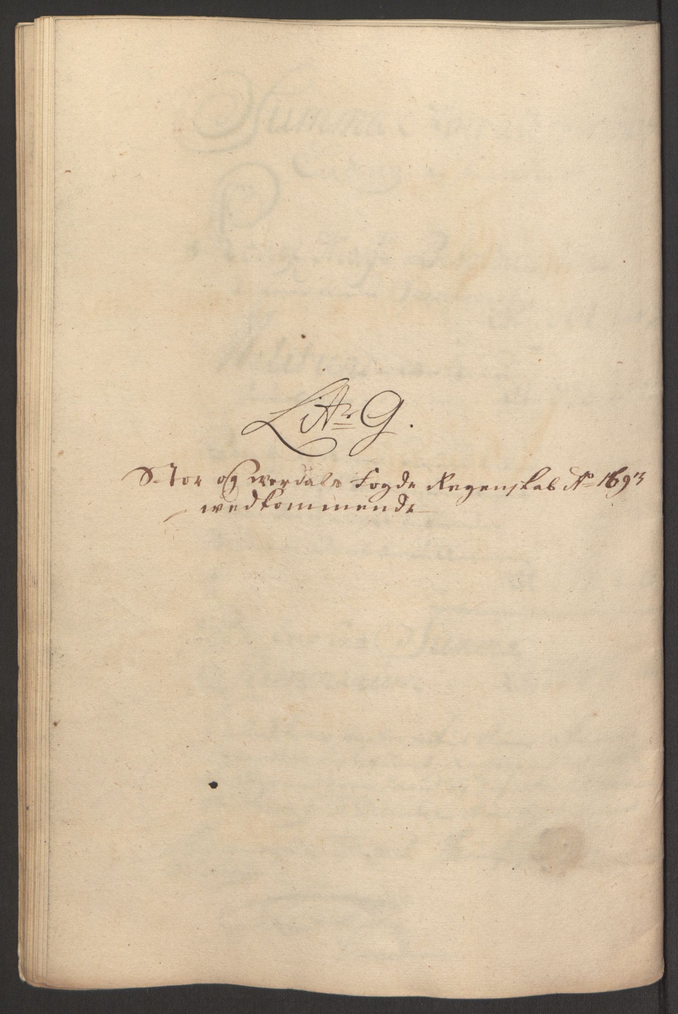 Rentekammeret inntil 1814, Reviderte regnskaper, Fogderegnskap, RA/EA-4092/R62/L4186: Fogderegnskap Stjørdal og Verdal, 1693-1694, p. 111