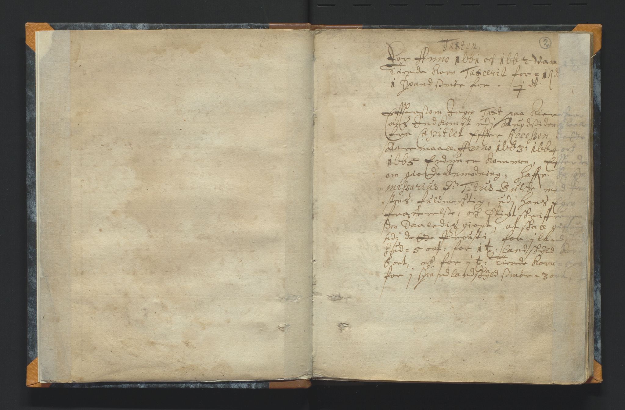 Biskopen i Kristiansand, AV/SAK-1113-0001/H/Ha/L0002: D-21 - Kirkestol Austad kirke i Bygland, 1661-1722, p. 1b-2a