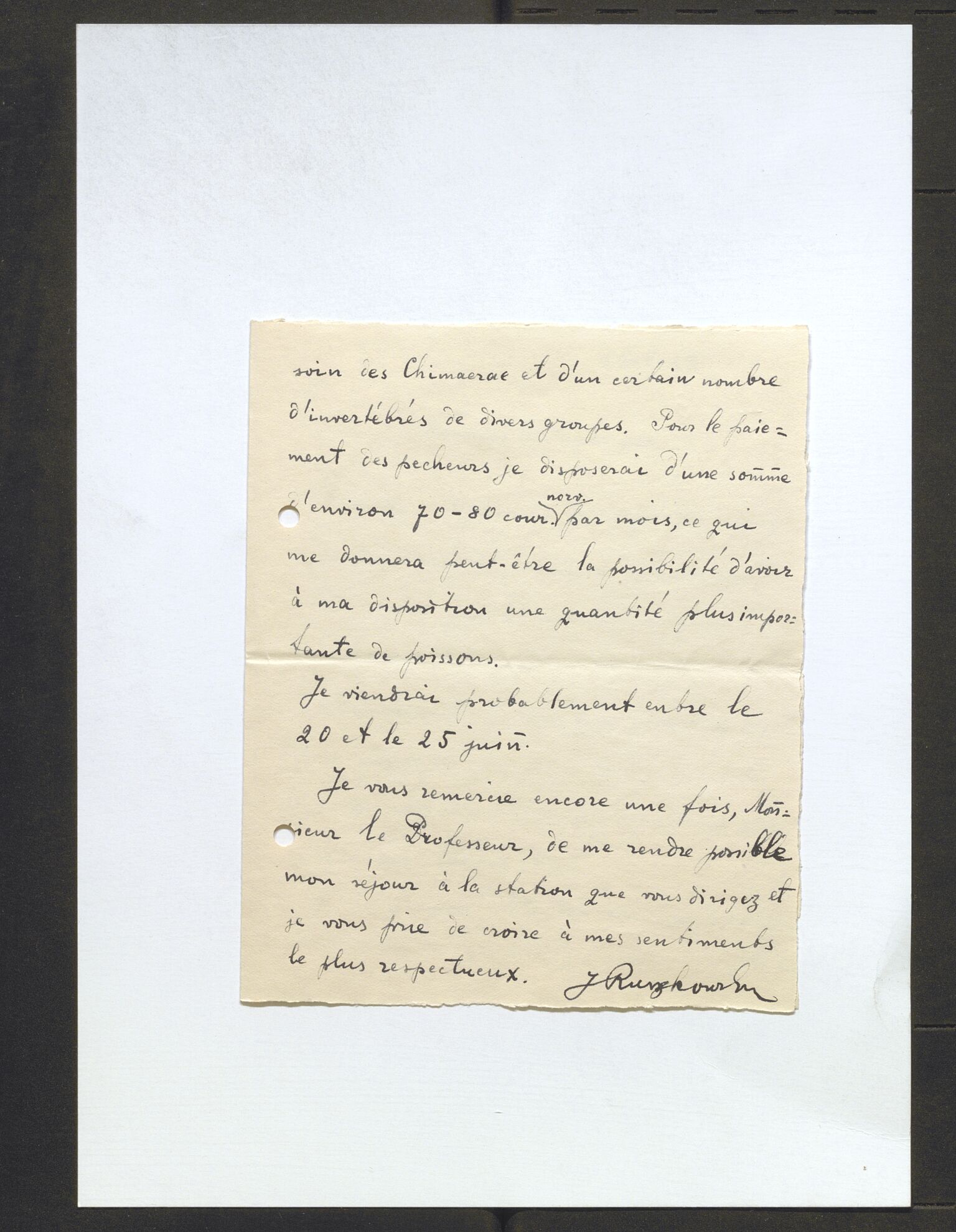 Bergens Museum, AV/SAB-A-17301/13/D/L0002: Korrespondanse , 1928-1940, p. 231