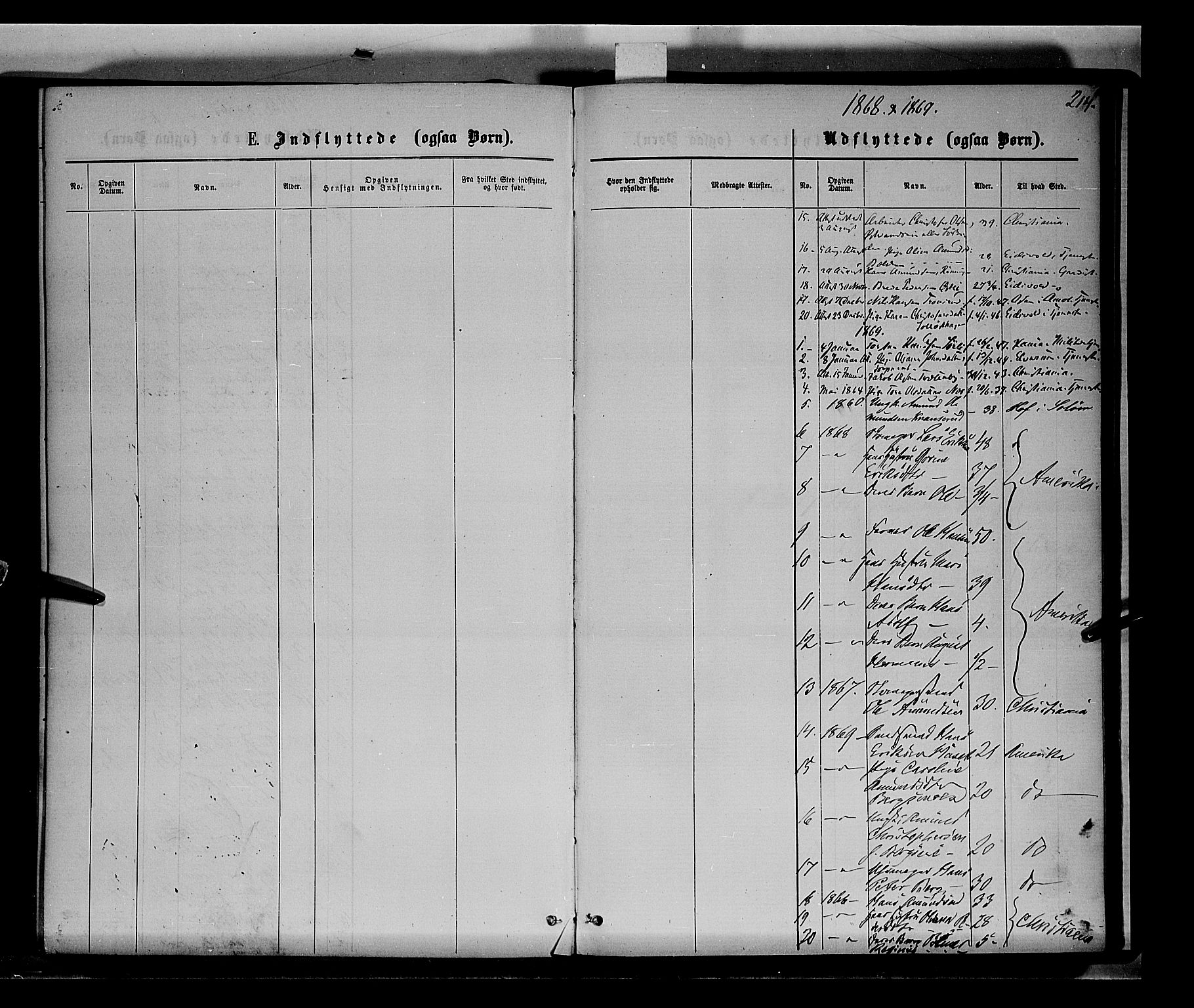 Nord-Odal prestekontor, SAH/PREST-032/H/Ha/Haa/L0004: Parish register (official) no. 4, 1866-1873, p. 214