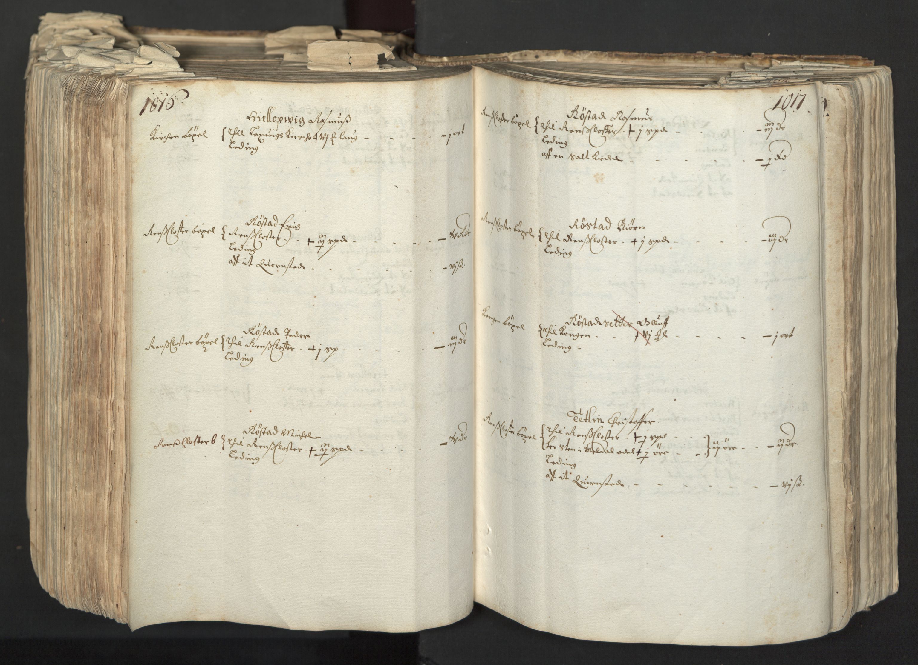Rentekammeret inntil 1814, Realistisk ordnet avdeling, AV/RA-EA-4070/L/L0027: Trondheim lagdømme:, 1661, p. 1016-1017