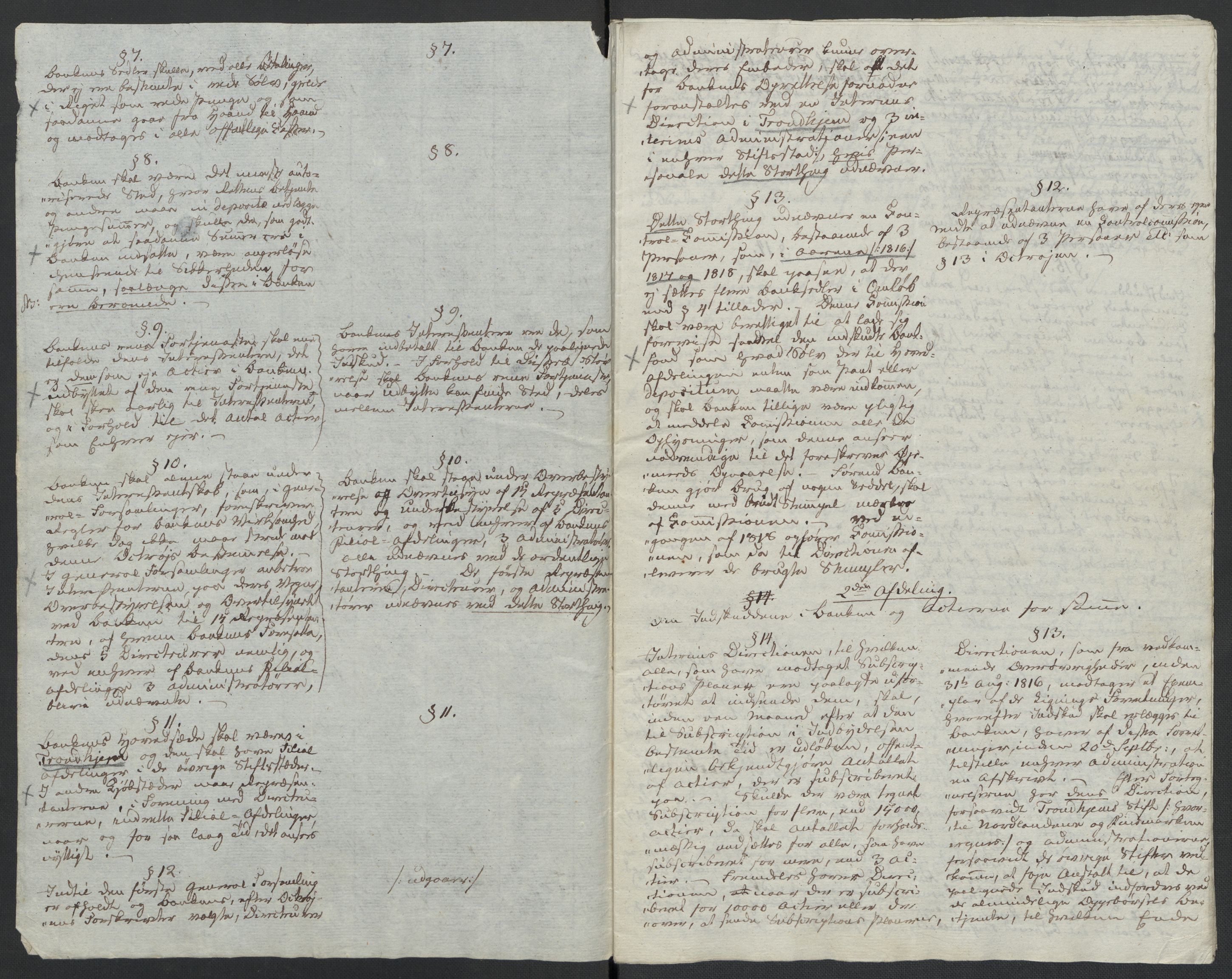 Christie, Wilhelm Frimann Koren, AV/RA-PA-0014/F/L0005: Christies dokumenter fra Stortinget, 1815-1816, p. 505