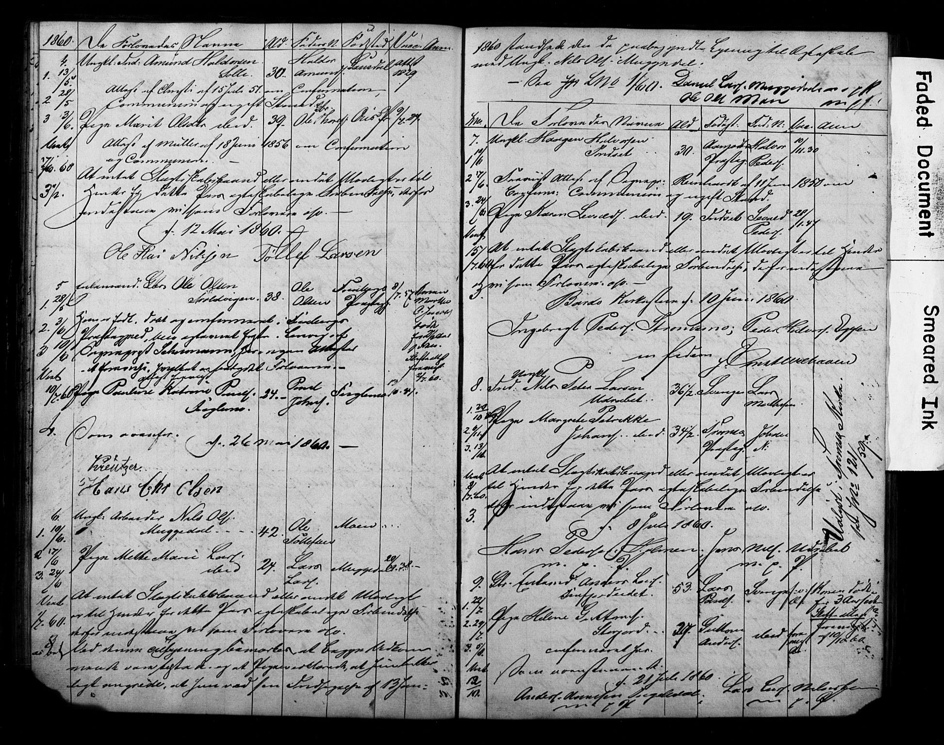 Målselv sokneprestembete, AV/SATØ-S-1311/I/Id/L0037: Banns register no. 37, 1853-1870