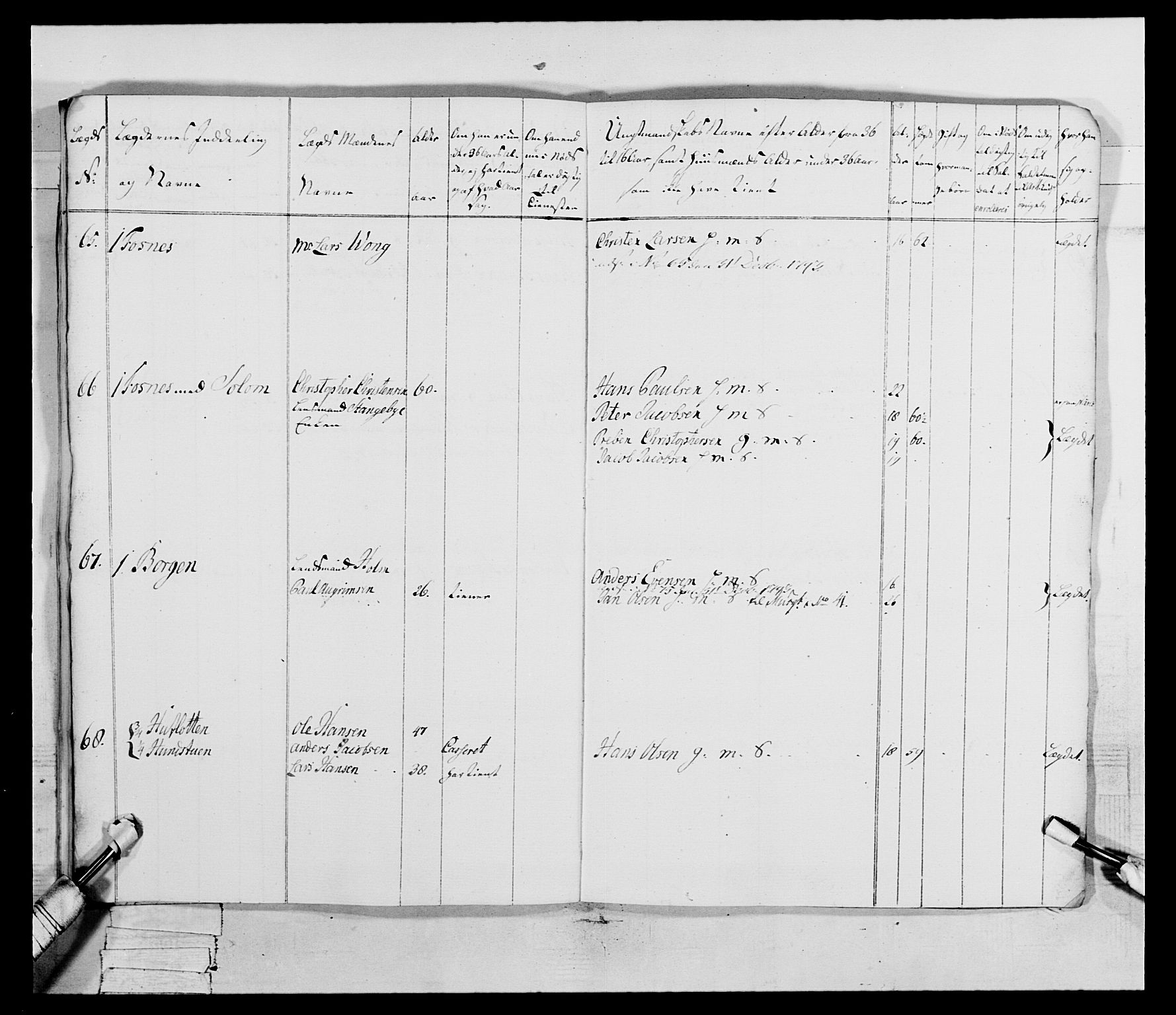 Generalitets- og kommissariatskollegiet, Det kongelige norske kommissariatskollegium, AV/RA-EA-5420/E/Eh/L0046: 2. Akershusiske nasjonale infanteriregiment, 1789, p. 378