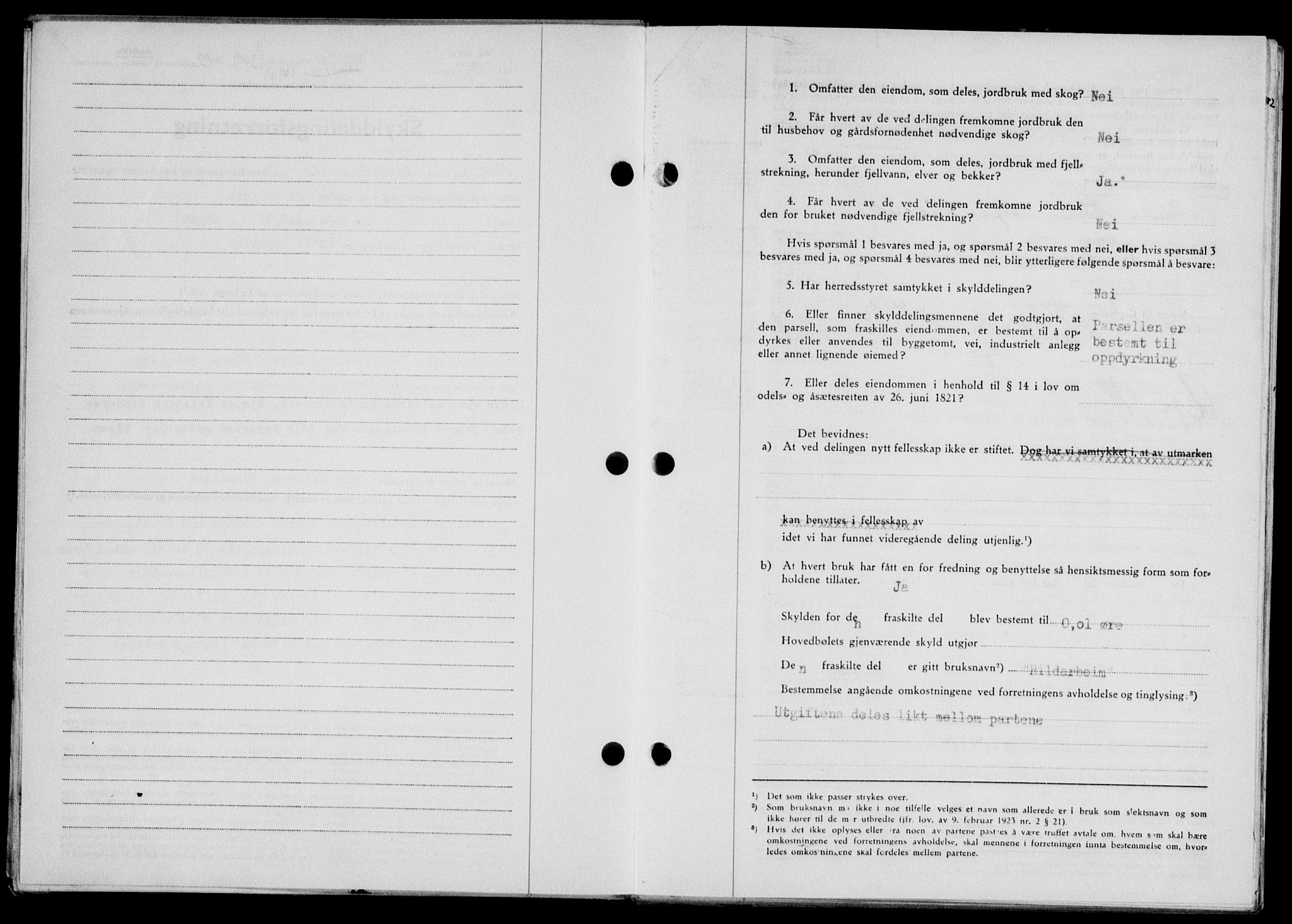 Lofoten sorenskriveri, SAT/A-0017/1/2/2C/L0010a: Mortgage book no. 10a, 1942-1943, Diary no: : 1547/1942