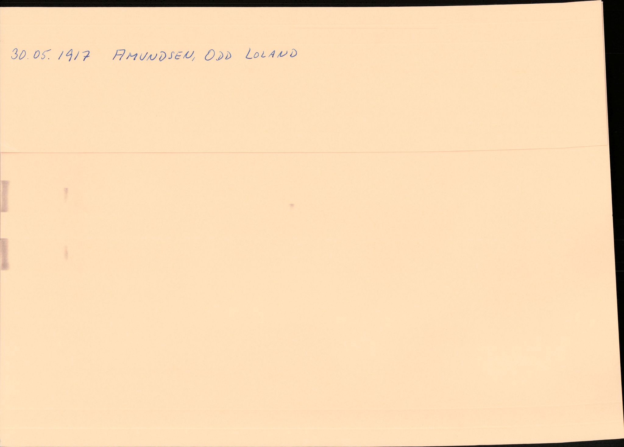 Forsvaret, Rygge hovedflystasjon, AV/RA-RAFA-2298/P/Pd/L0046: Amundsen, Odd Loland - Bøyesen, Carl-Kristian - f. 1917, 1917, p. 2