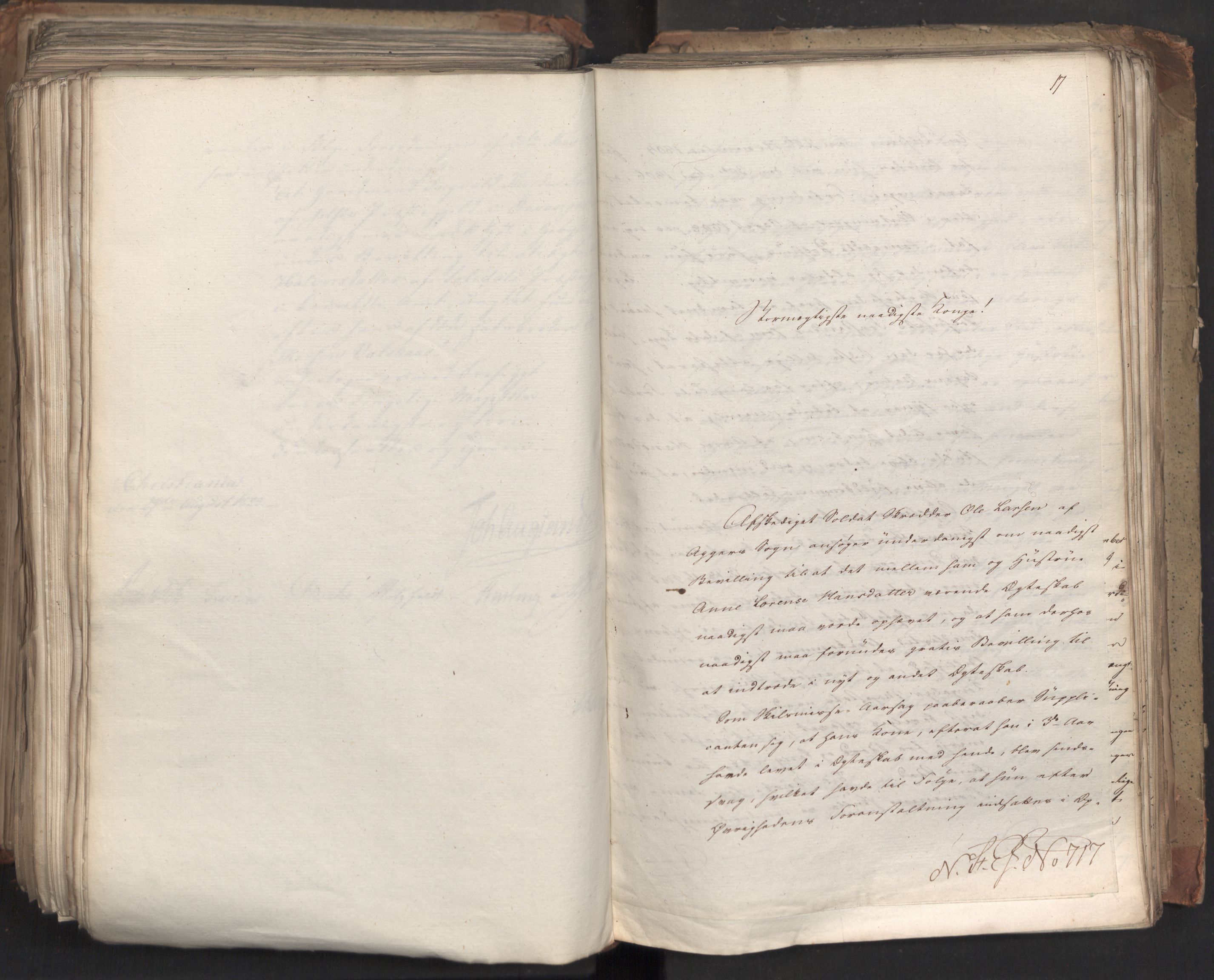 Statsrådsavdelingen i Stockholm, AV/RA-S-1003/D/Da/L0035: Regjeringsinnstillinger nr. 541-840, 1823, p. 481