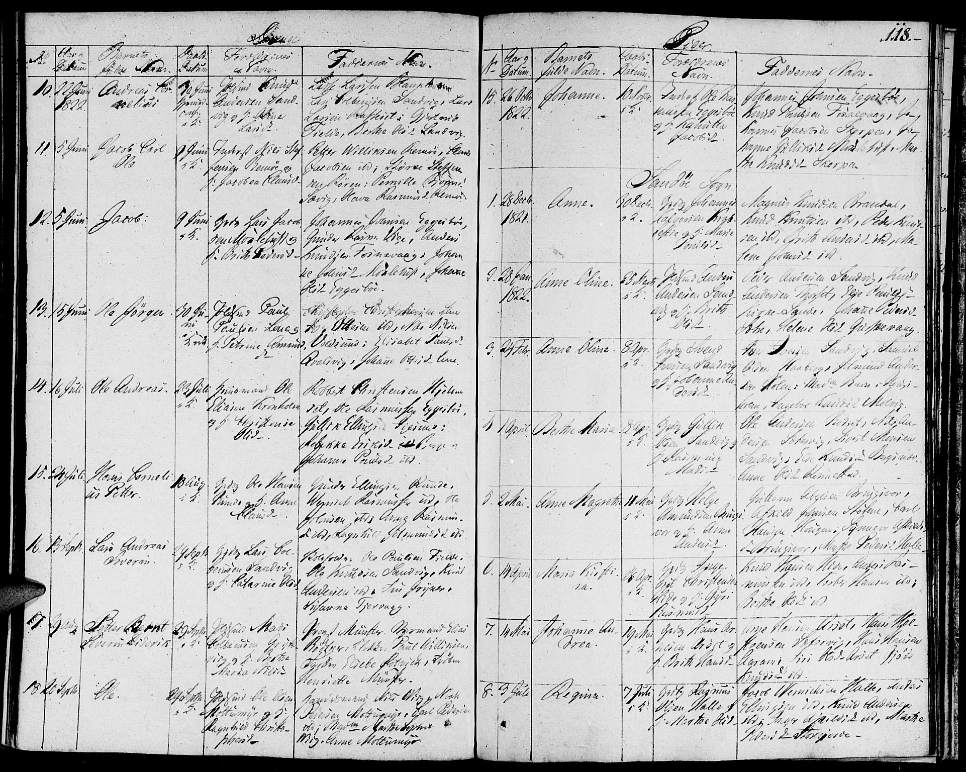 Ministerialprotokoller, klokkerbøker og fødselsregistre - Møre og Romsdal, SAT/A-1454/507/L0068: Parish register (official) no. 507A03, 1789-1825, p. 118