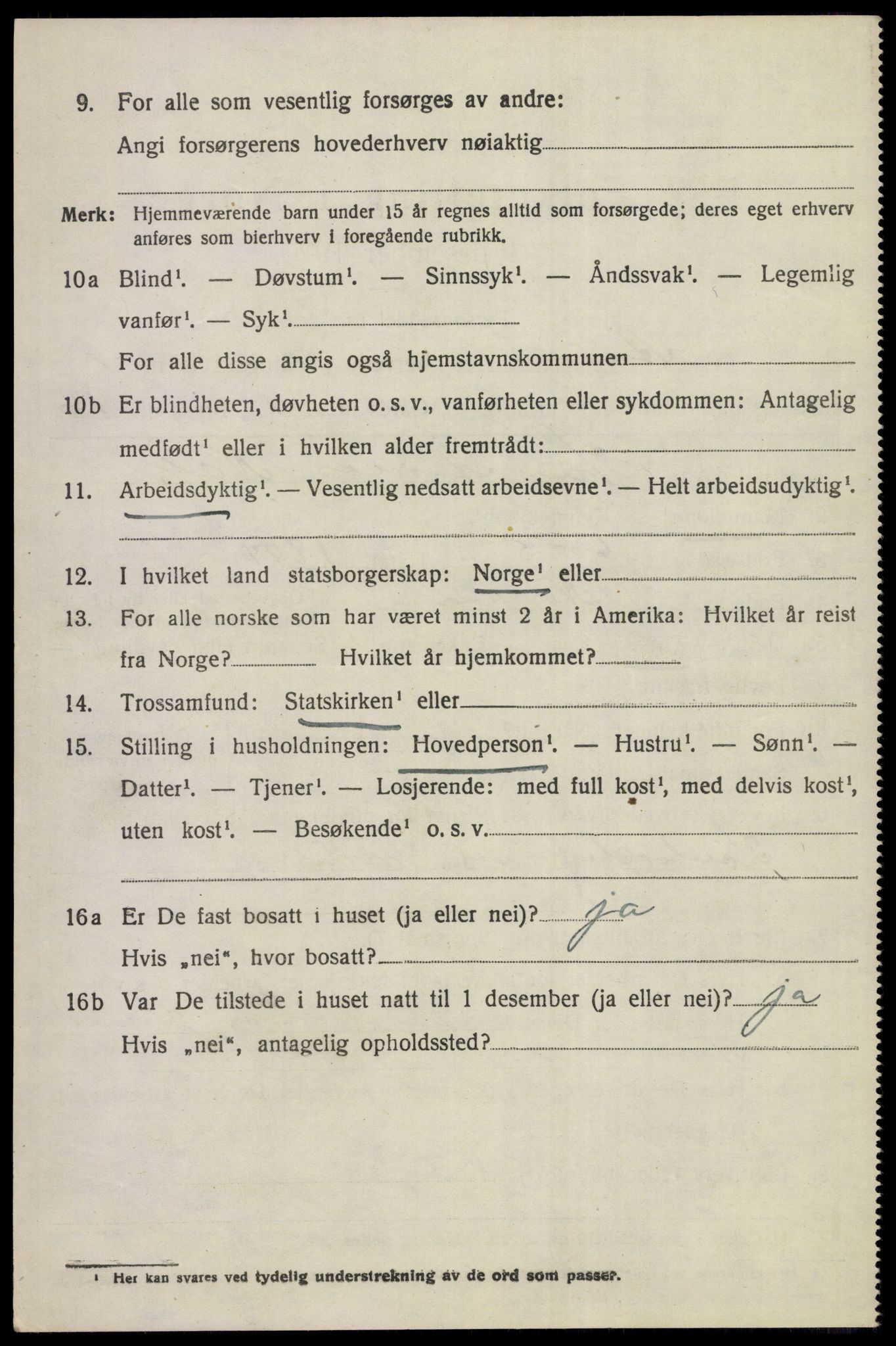 SAKO, 1920 census for Ådal, 1920, p. 1349