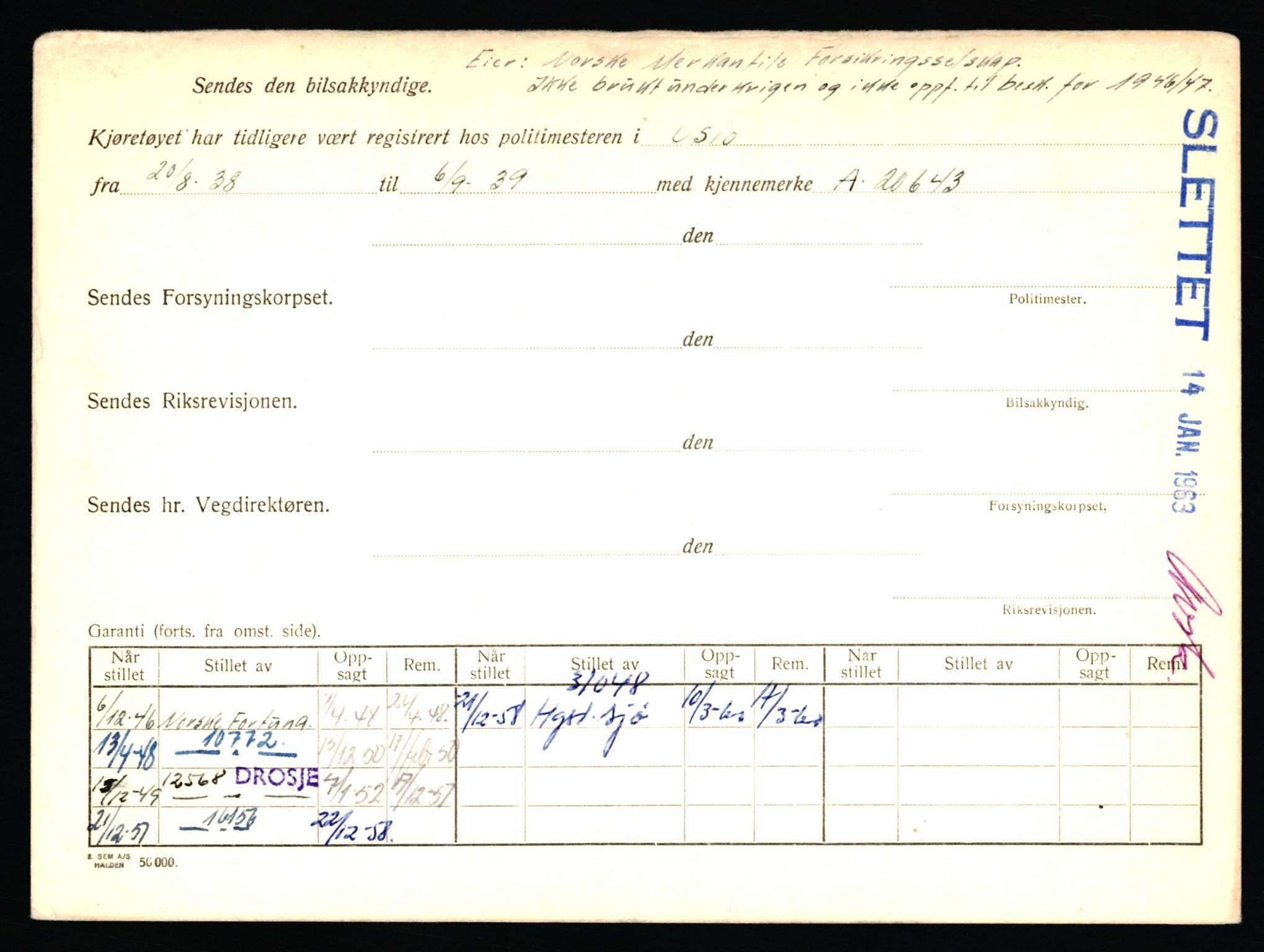 Stavanger trafikkstasjon, AV/SAST-A-101942/0/F/L0022: L-12000 - L-12499, 1930-1971, p. 1237