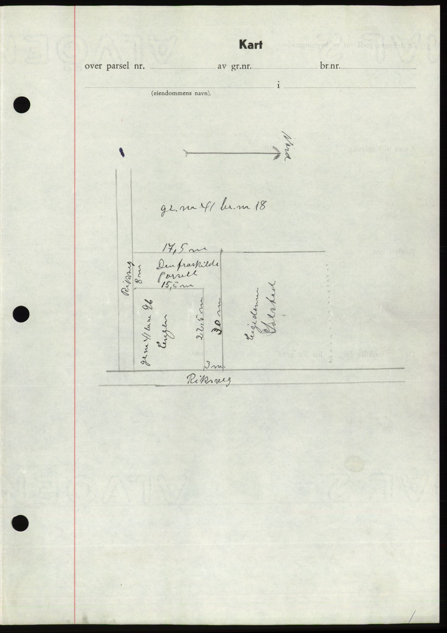 Søre Sunnmøre sorenskriveri, AV/SAT-A-4122/1/2/2C/L0078: Mortgage book no. 4A, 1946-1946, Diary no: : 460/1946