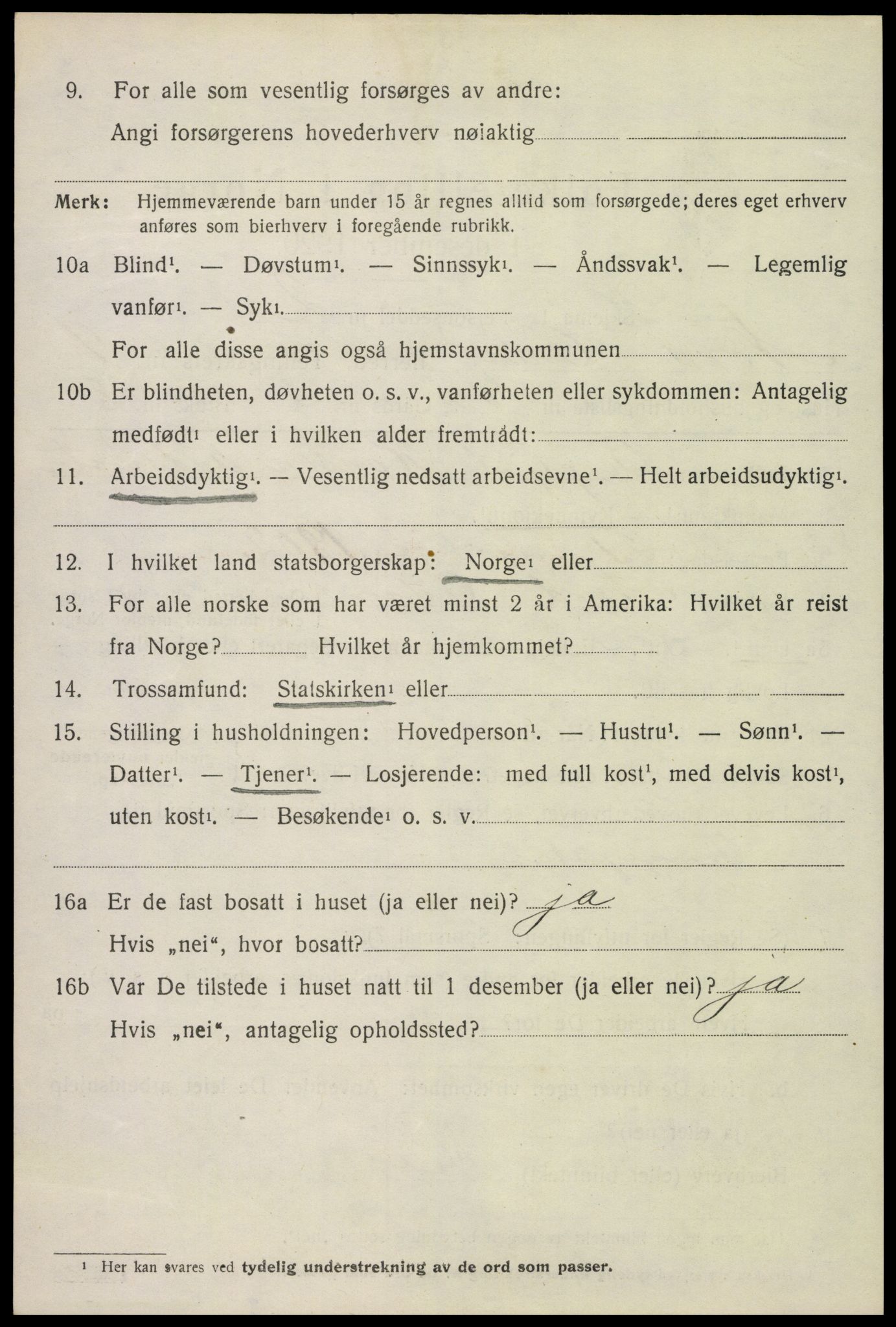 SAH, 1920 census for Nord-Odal, 1920, p. 10864