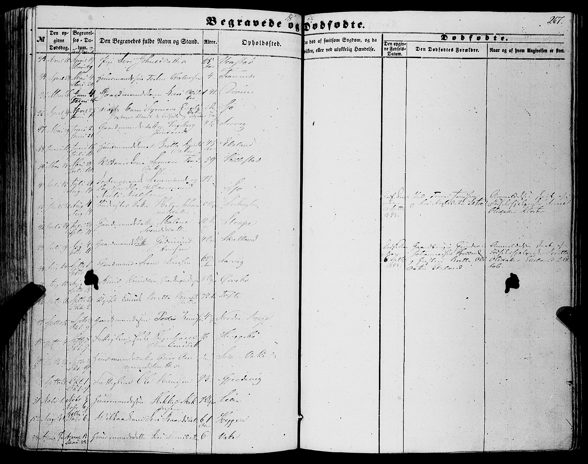 Fjelberg sokneprestembete, SAB/A-75201/H/Haa: Parish register (official) no. A 7, 1851-1867, p. 267