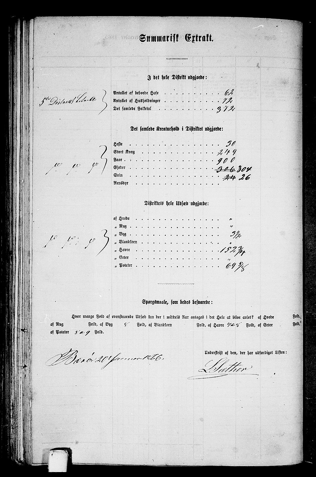 RA, 1865 census for Aure, 1865, p. 117