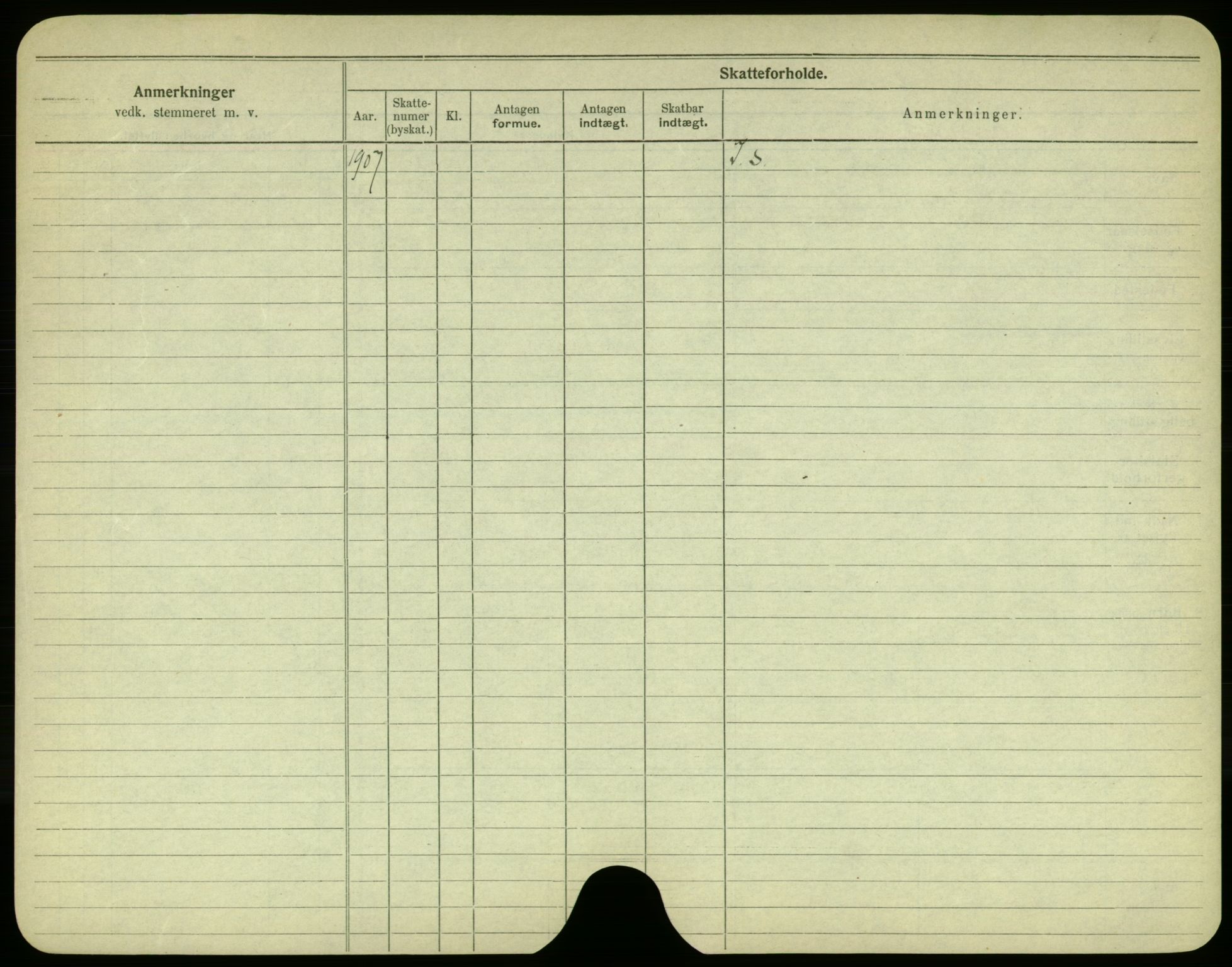 Oslo folkeregister, Registerkort, AV/SAO-A-11715/F/Fa/Fac/L0003: Menn, 1906-1914, p. 152b