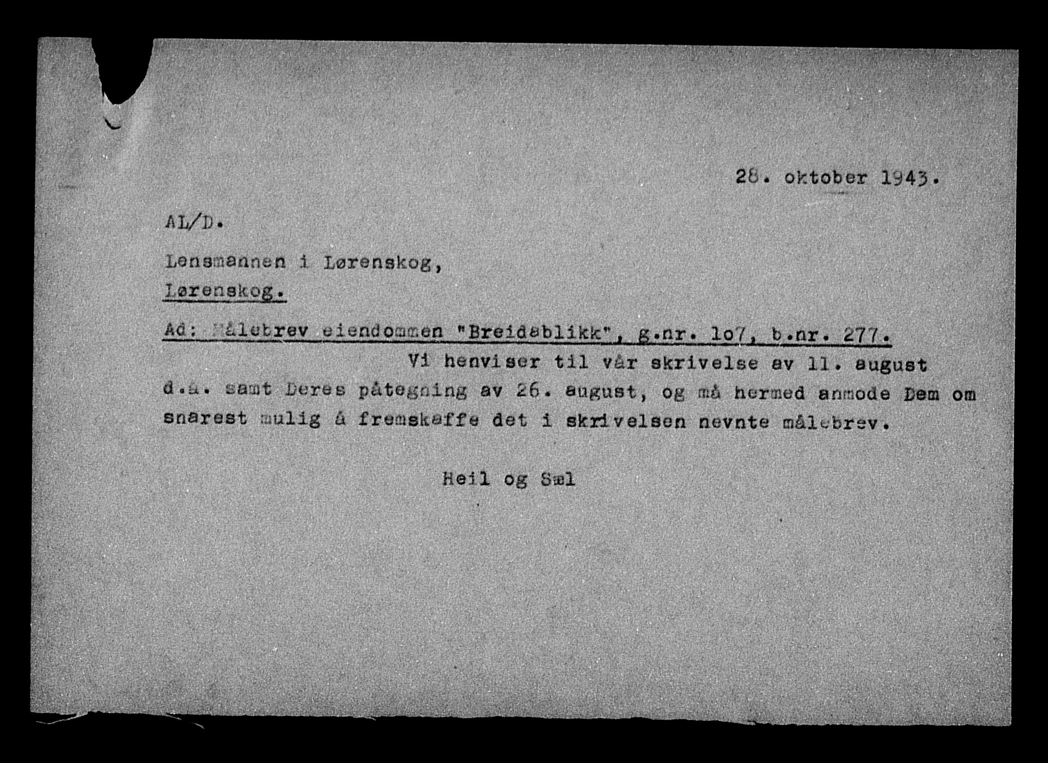 Justisdepartementet, Tilbakeføringskontoret for inndratte formuer, AV/RA-S-1564/H/Hc/Hcc/L0927: --, 1945-1947, p. 182