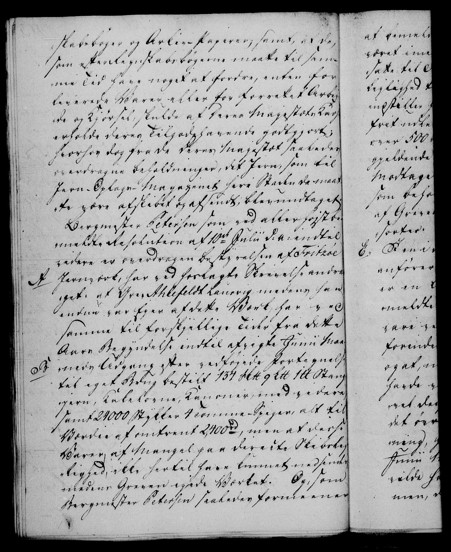 Rentekammeret, Renteskriverkontorene, AV/RA-EA-3115/M/Mf/Mfb/L0007: Relasjons- og resolusjonsprotokoll med register (merket RK 54.13), 1805-1806