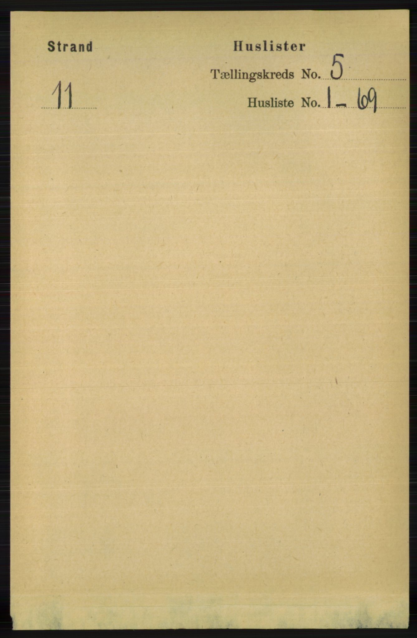 RA, 1891 census for 1130 Strand, 1891, p. 1182