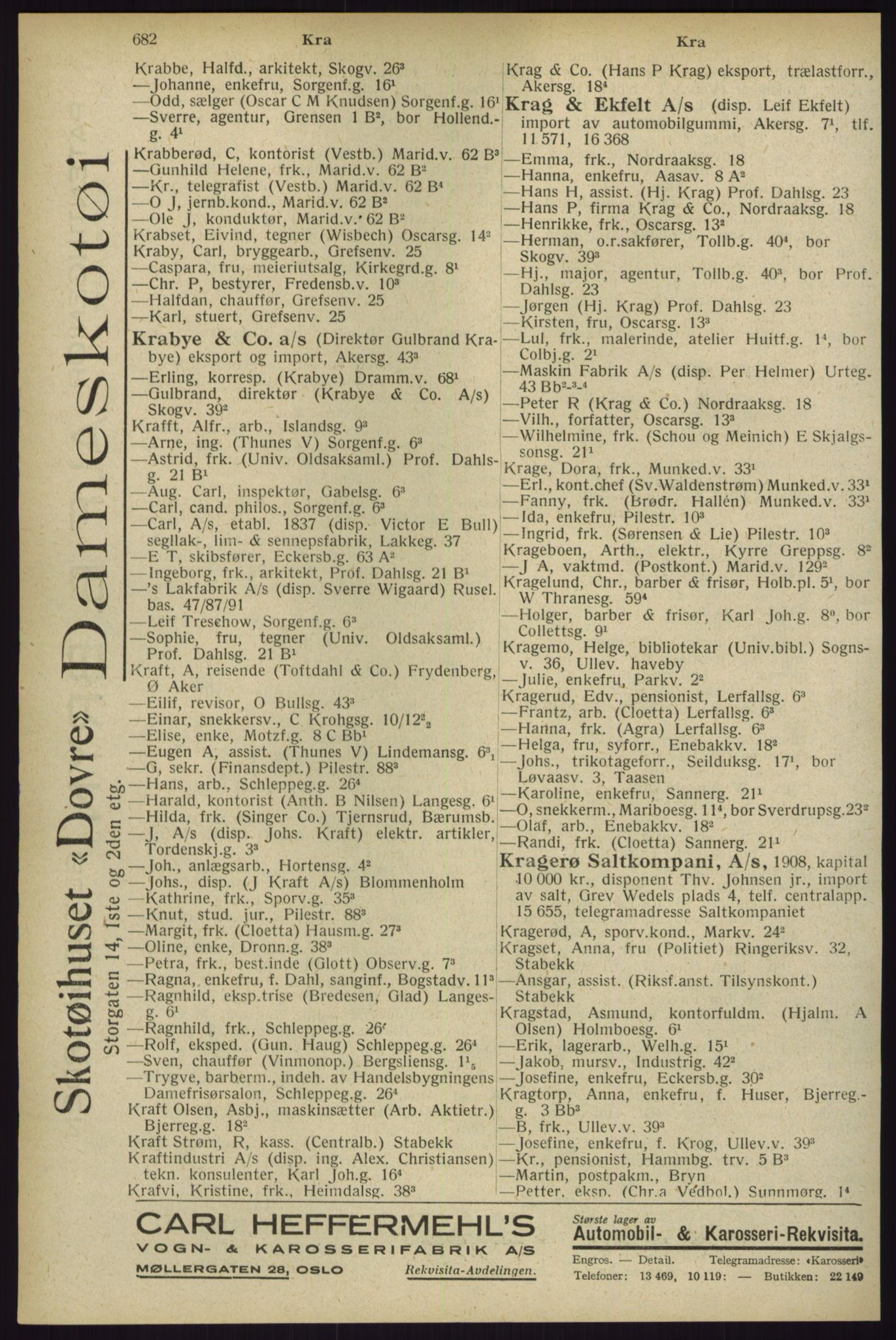 Kristiania/Oslo adressebok, PUBL/-, 1929, p. 682