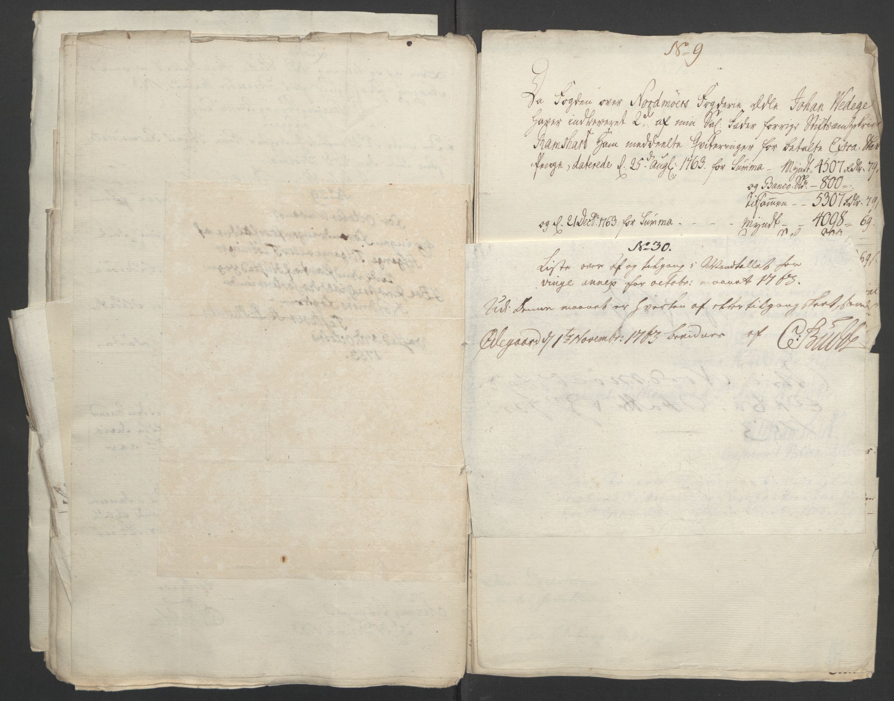 Rentekammeret inntil 1814, Reviderte regnskaper, Fogderegnskap, RA/EA-4092/R56/L3841: Ekstraskatten Nordmøre, 1762-1763, p. 344