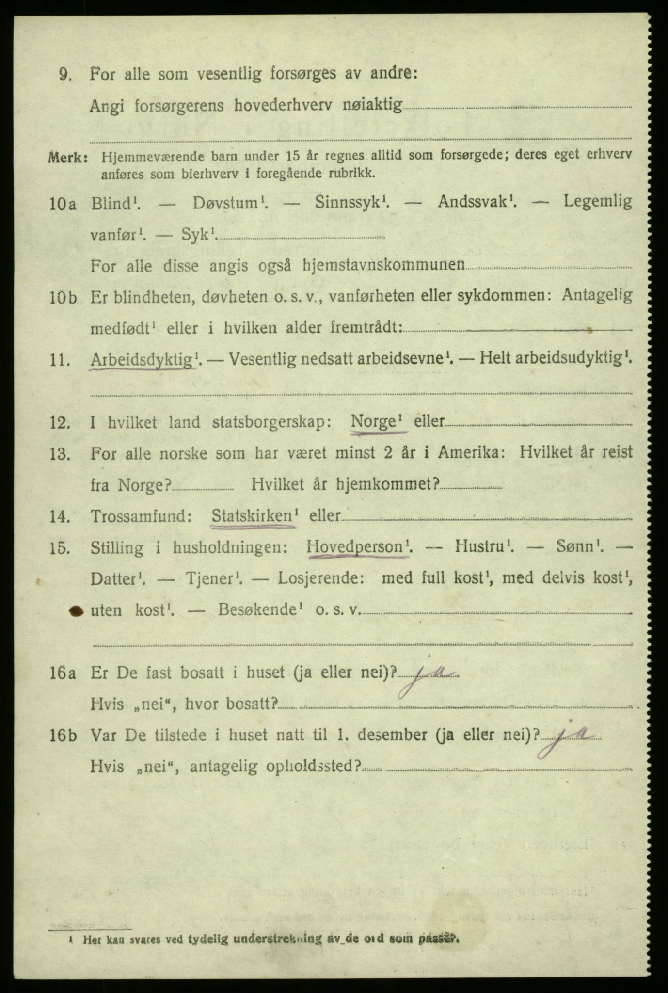 SAO, 1920 census for Borge, 1920, p. 1894