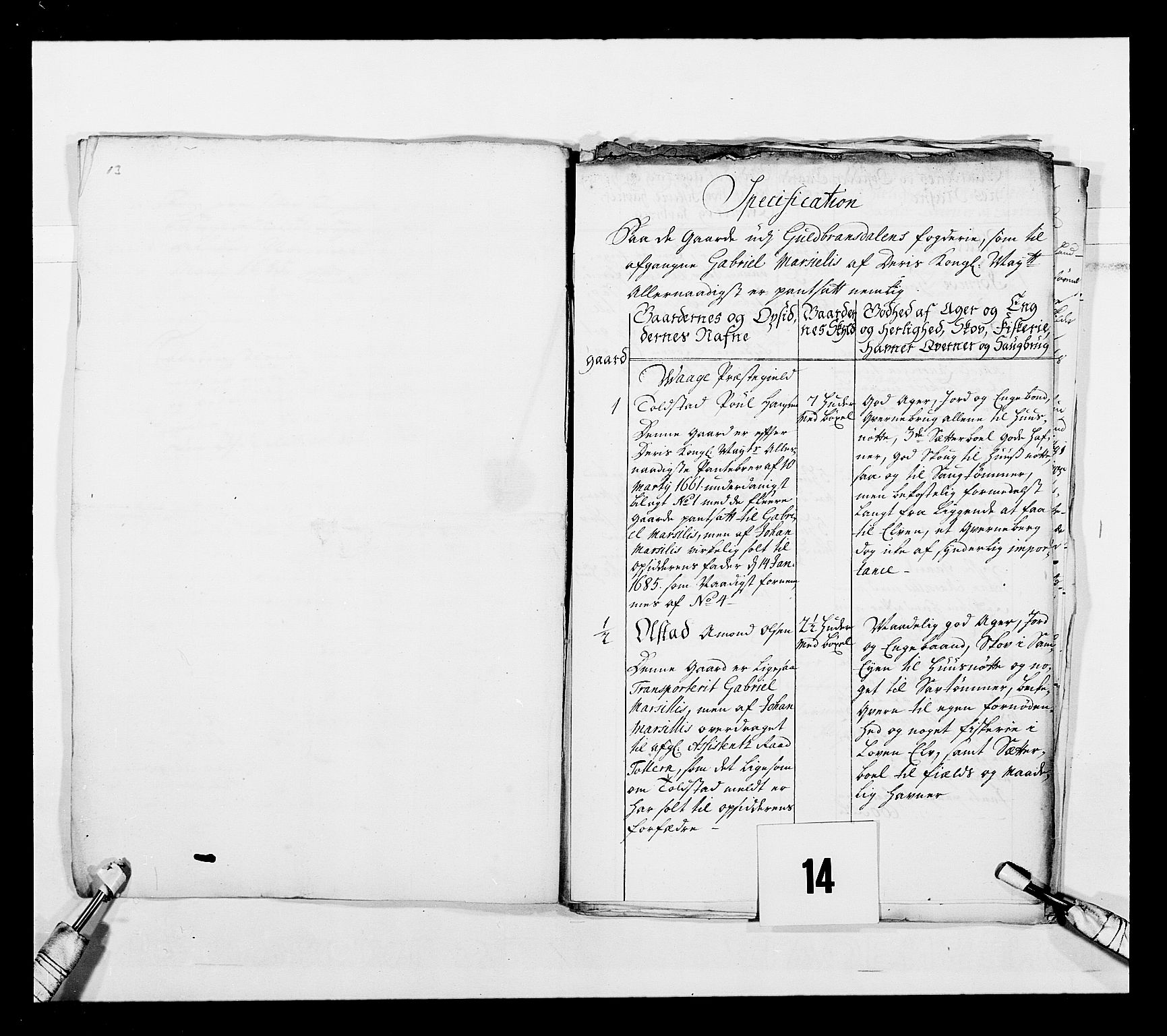 Stattholderembetet 1572-1771, AV/RA-EA-2870/Ek/L0043/0001: Jordebøker o.a. 1720-1728 vedkommende krongodset: / Dokumenter om reluisjonsgodset m.m., 1724-1728, p. 27
