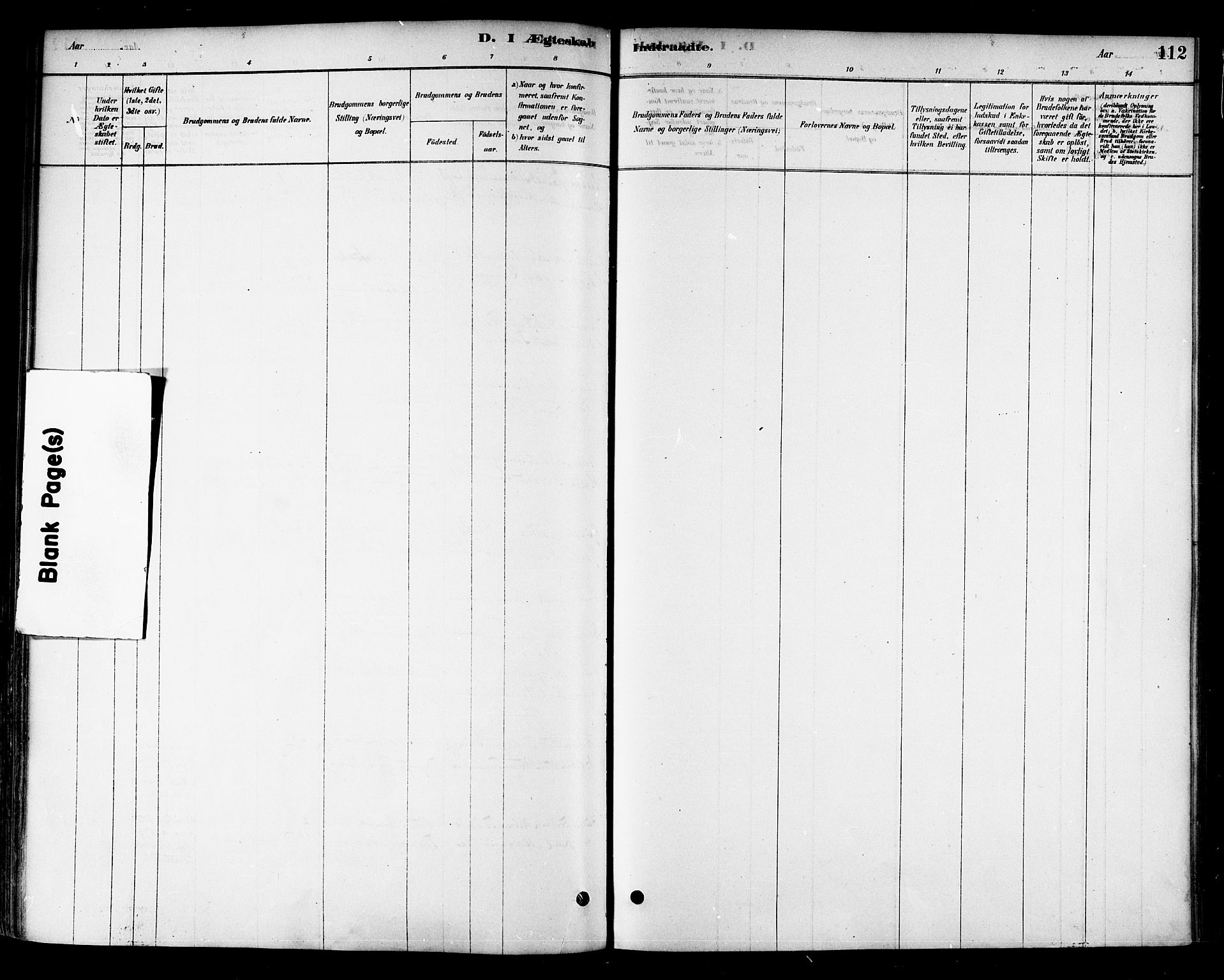 Ministerialprotokoller, klokkerbøker og fødselsregistre - Nord-Trøndelag, SAT/A-1458/741/L0395: Parish register (official) no. 741A09, 1878-1888, p. 112