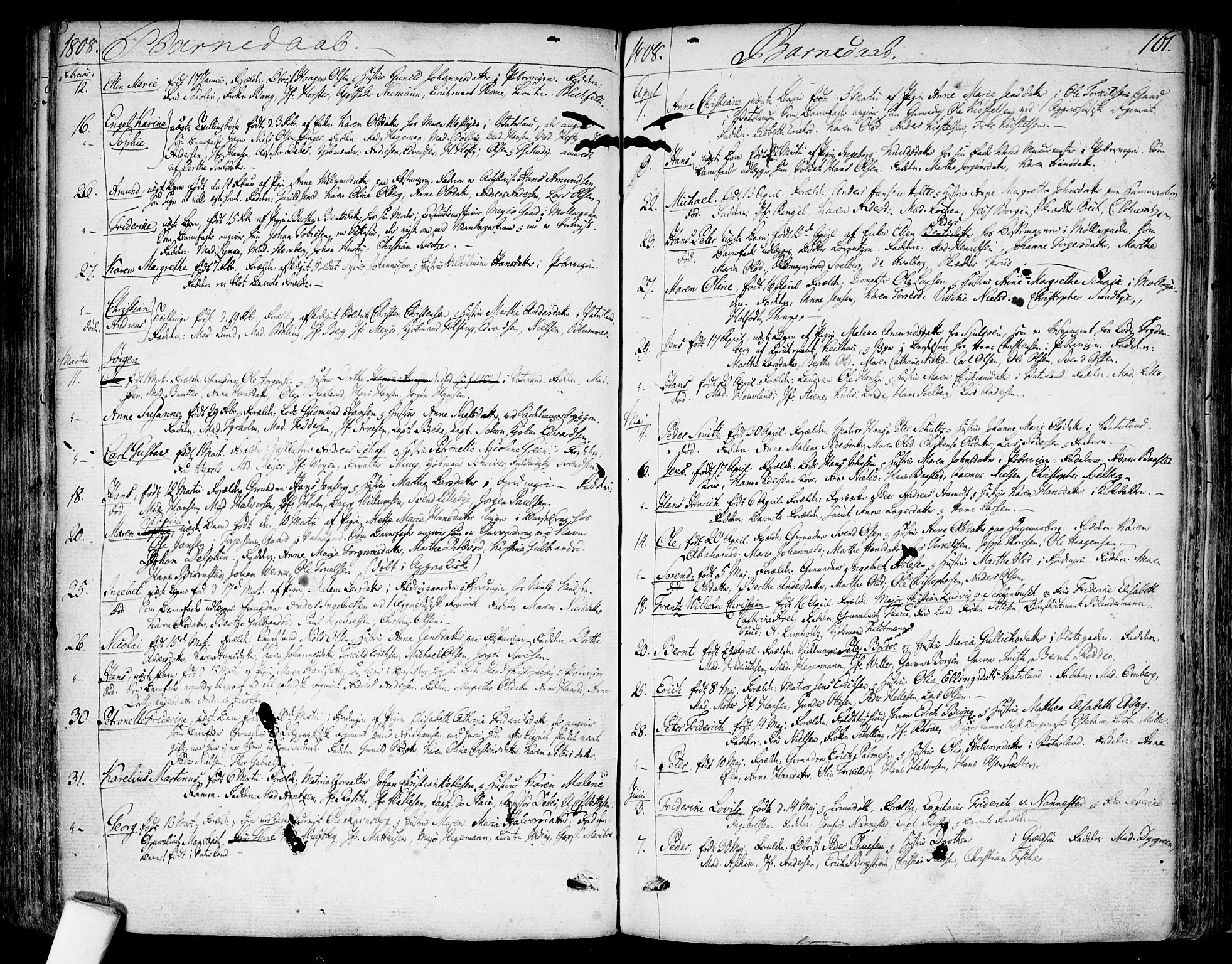 Garnisonsmenigheten Kirkebøker, SAO/A-10846/F/Fa/L0003: Parish register (official) no. 3, 1777-1809, p. 161