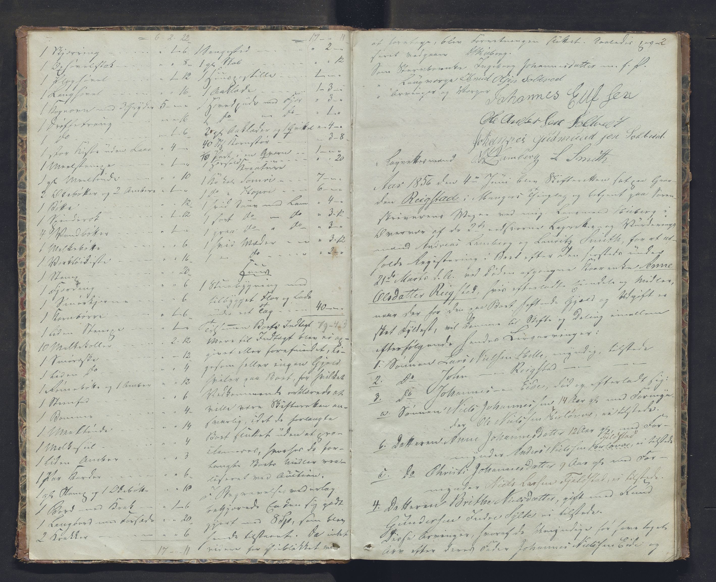 Nordhordland sorenskrivar, SAB/A-2901/1/H/Hb/L0019: Registreringsprotokollar, 1856-1859, p. 2