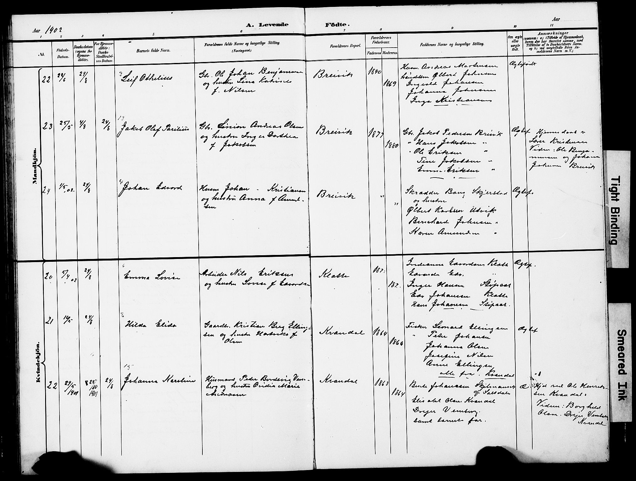 Ministerialprotokoller, klokkerbøker og fødselsregistre - Nordland, SAT/A-1459/852/L0755: Parish register (copy) no. 852C06, 1895-1902