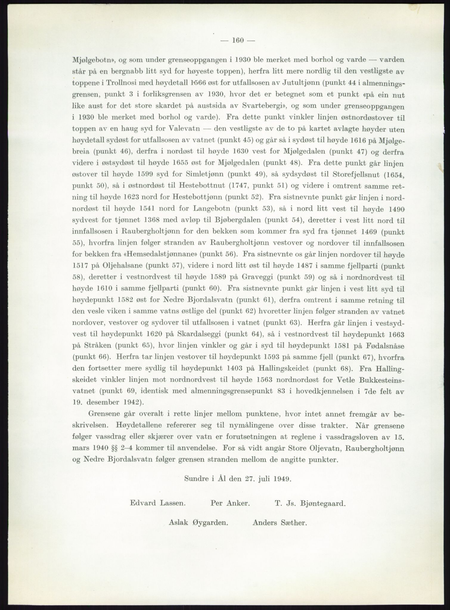 Høyfjellskommisjonen, AV/RA-S-1546/X/Xa/L0001: Nr. 1-33, 1909-1953, p. 6639