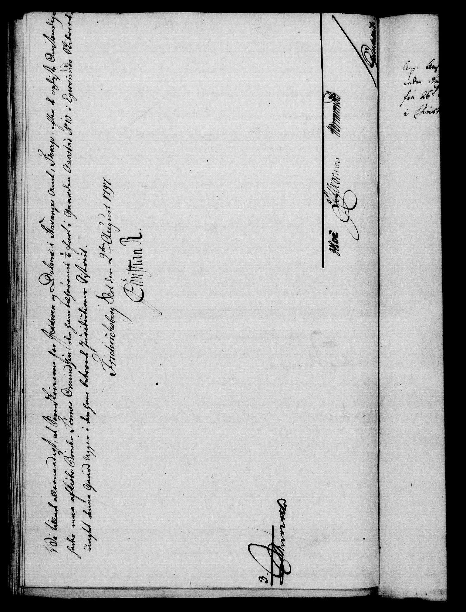 Rentekammeret, Kammerkanselliet, RA/EA-3111/G/Gf/Gfa/L0079: Norsk relasjons- og resolusjonsprotokoll (merket RK 52.79), 1797, p. 248