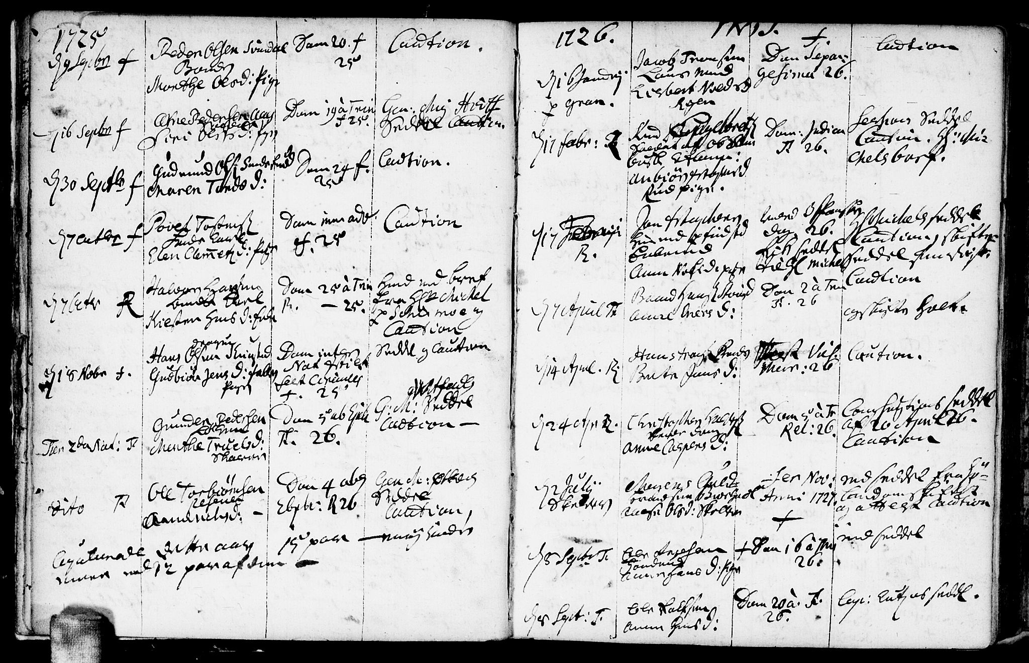 Fet prestekontor Kirkebøker, AV/SAO-A-10370a/F/Fa/L0001: Parish register (official) no. I 1, 1716-1751, p. 11