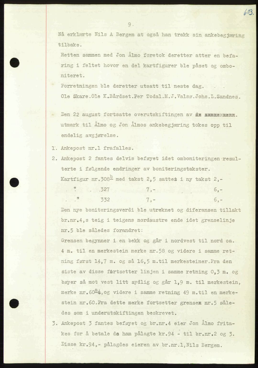 Nordmøre sorenskriveri, AV/SAT-A-4132/1/2/2Ca: Mortgage book no. A107, 1947-1948, Diary no: : 324/1948