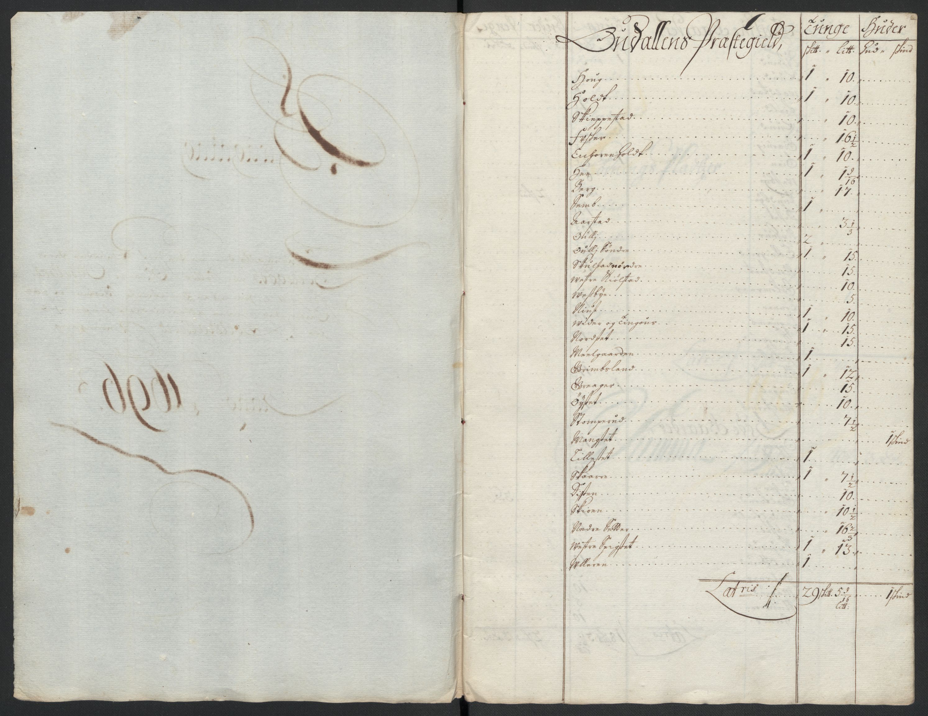 Rentekammeret inntil 1814, Reviderte regnskaper, Fogderegnskap, AV/RA-EA-4092/R13/L0834: Fogderegnskap Solør, Odal og Østerdal, 1696, p. 328