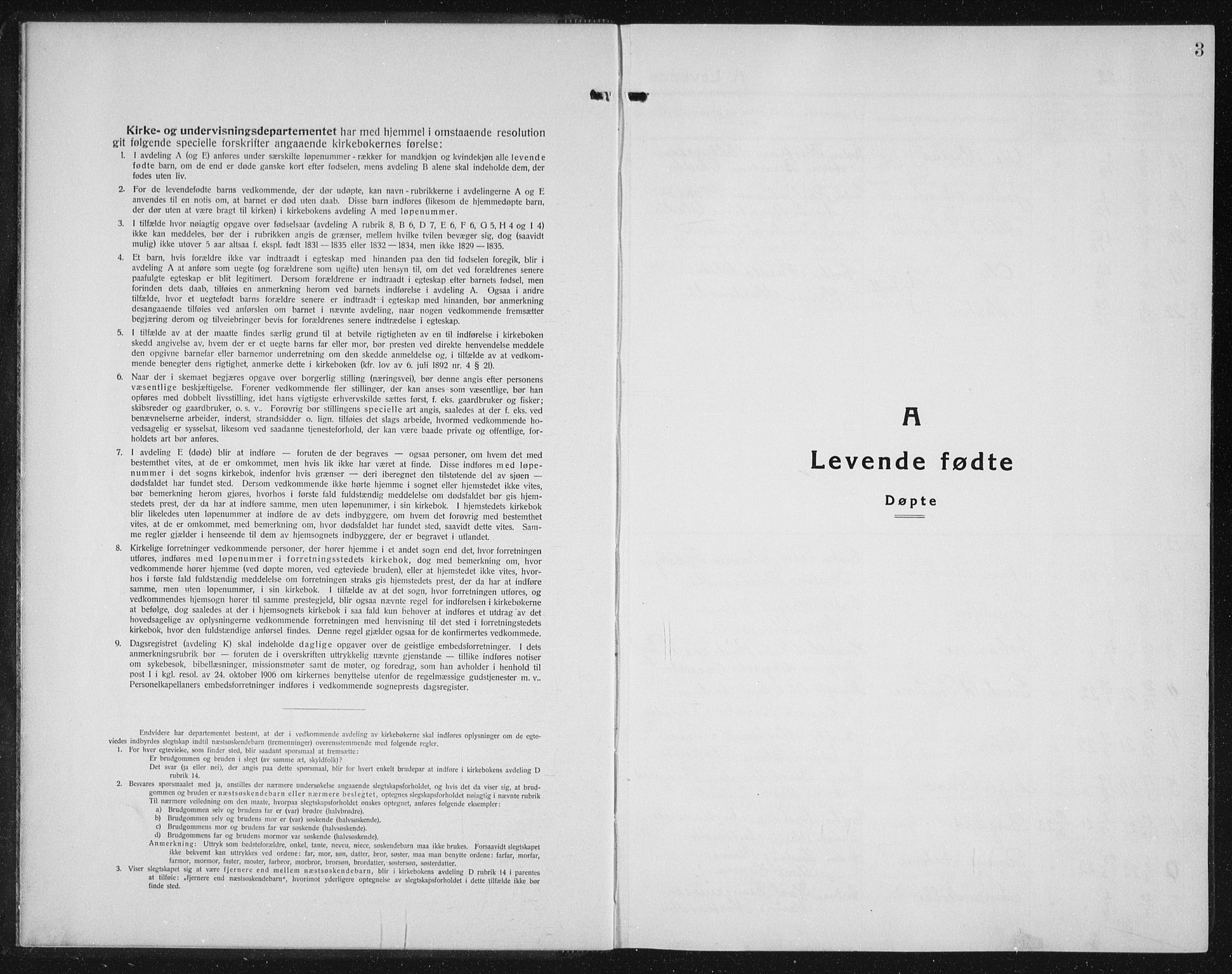 Ministerialprotokoller, klokkerbøker og fødselsregistre - Sør-Trøndelag, SAT/A-1456/655/L0689: Parish register (copy) no. 655C05, 1922-1936, p. 3