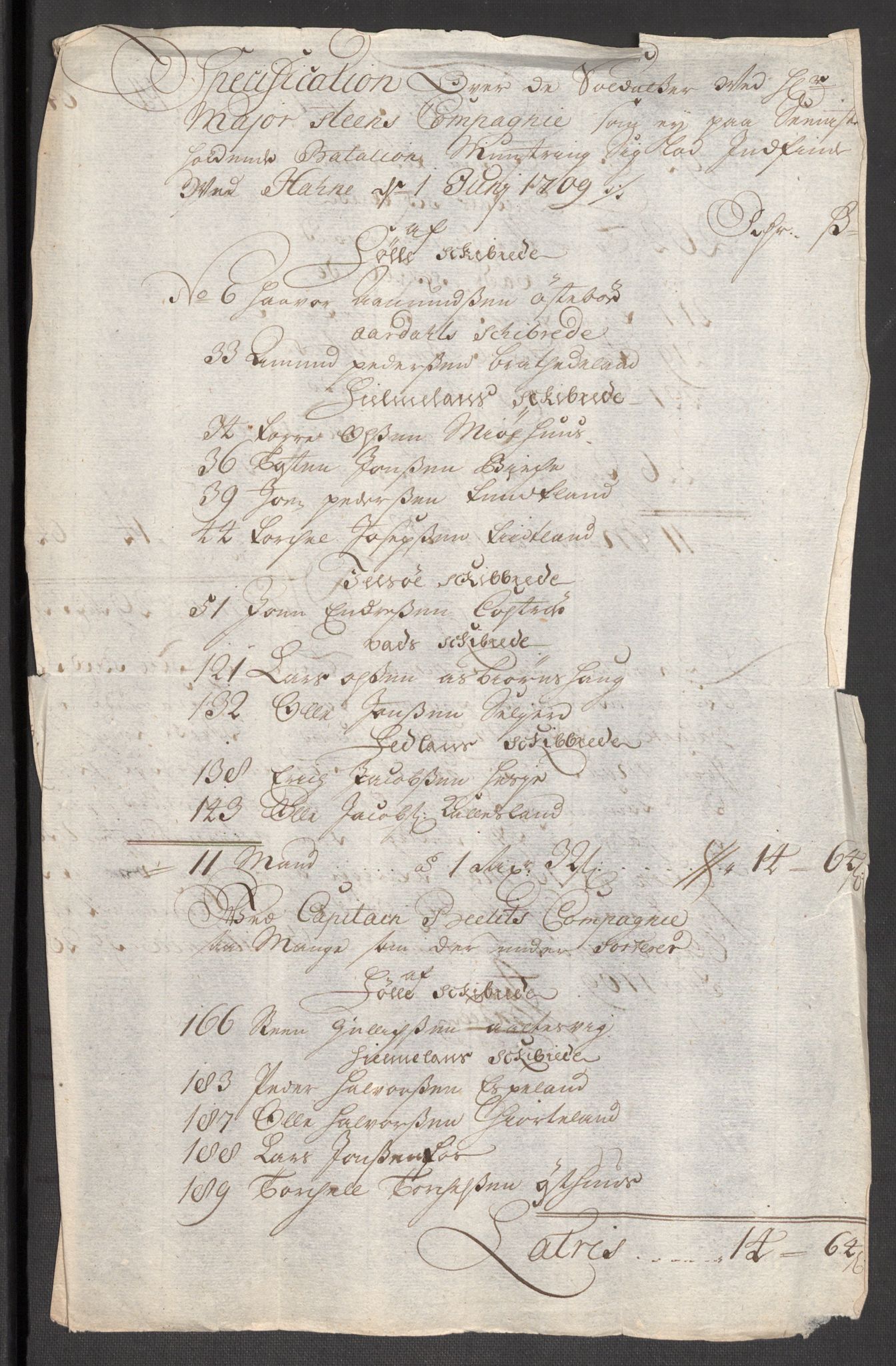 Rentekammeret inntil 1814, Reviderte regnskaper, Fogderegnskap, RA/EA-4092/R47/L2861: Fogderegnskap Ryfylke, 1706-1709, p. 420