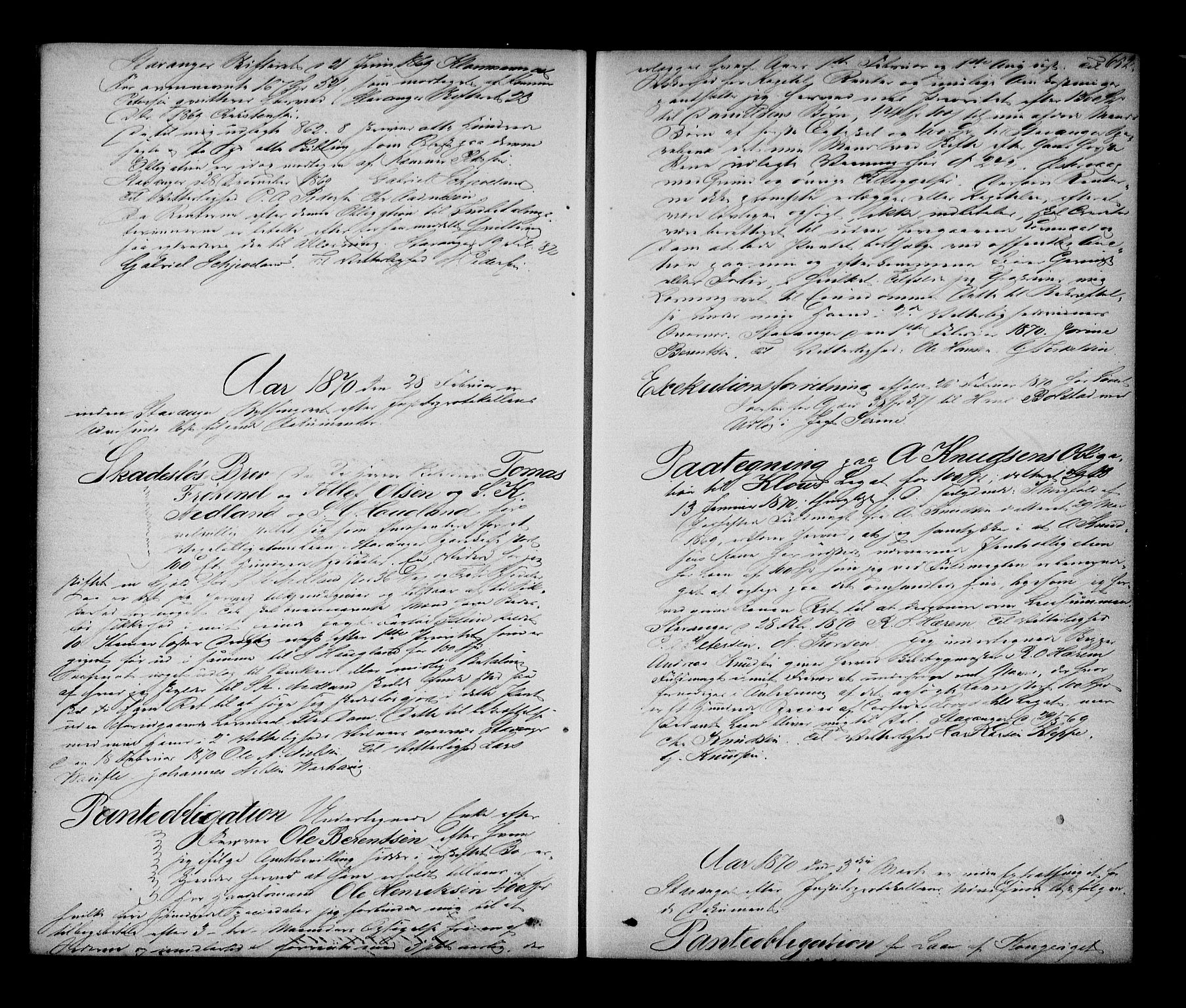 Stavanger byfogd, AV/SAST-A-101408/001/4/41/410/410BB/L0019: Mortgage book no. 13b, 1869-1872, p. 652