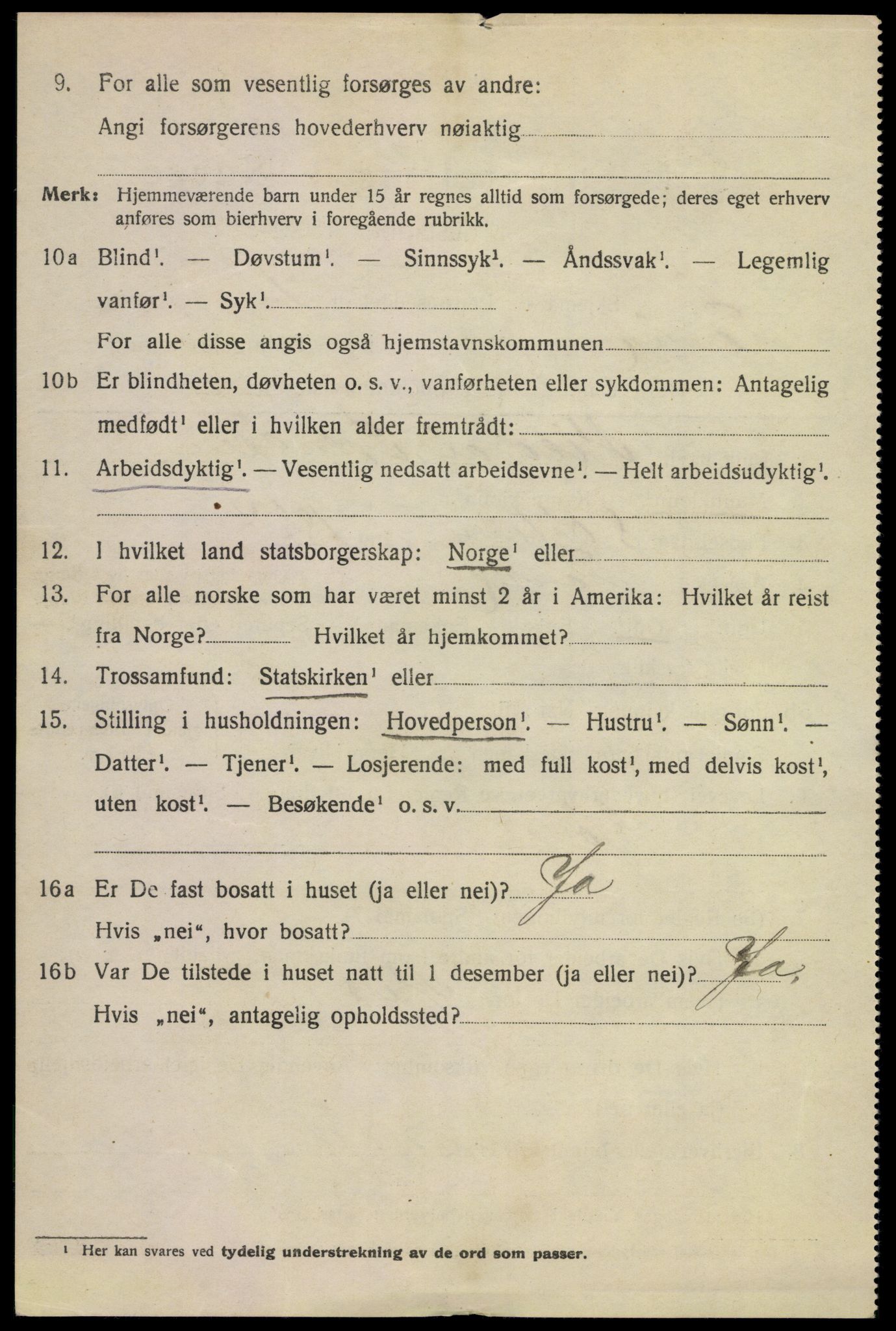 SAKO, 1920 census for Larvik, 1920, p. 12141