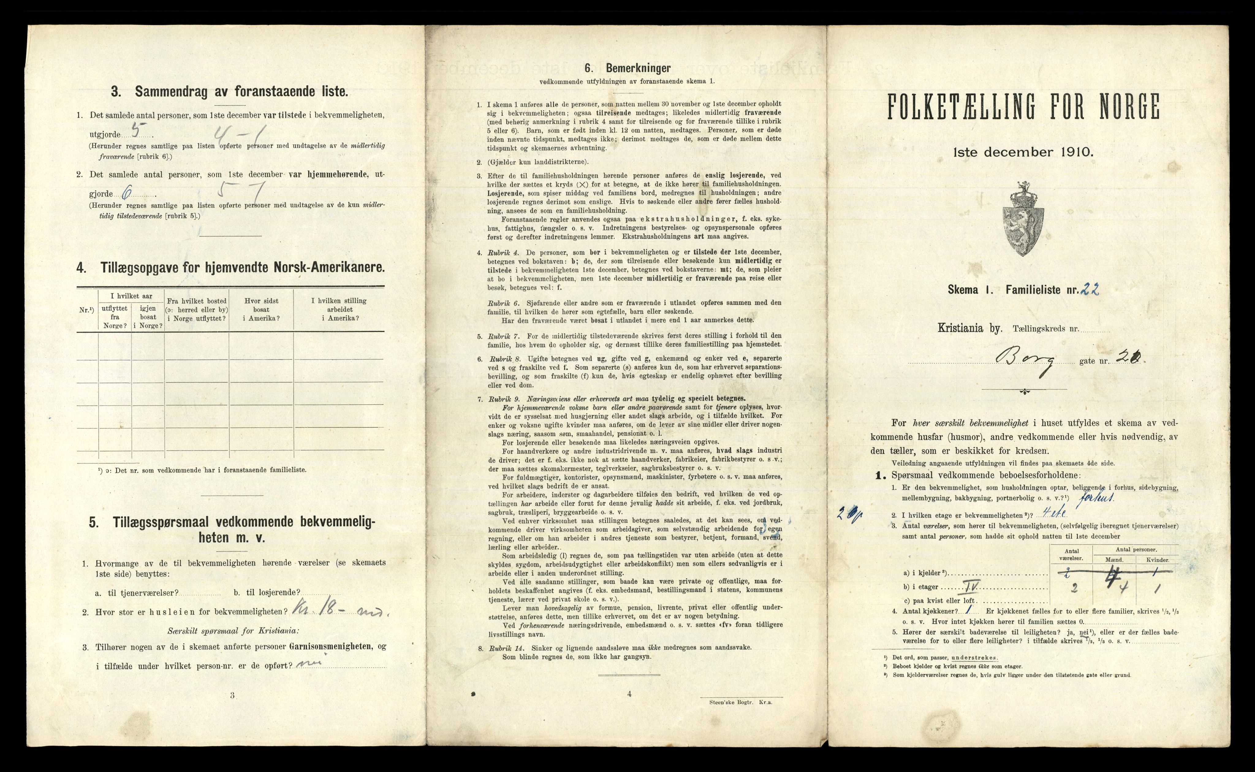 RA, 1910 census for Kristiania, 1910, p. 8773