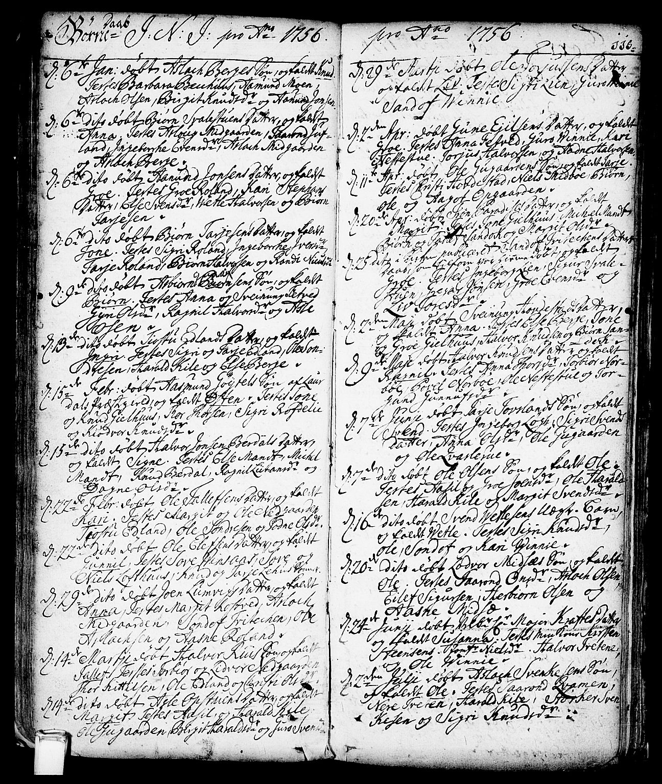 Vinje kirkebøker, SAKO/A-312/F/Fa/L0001: Parish register (official) no. I 1, 1717-1766, p. 115