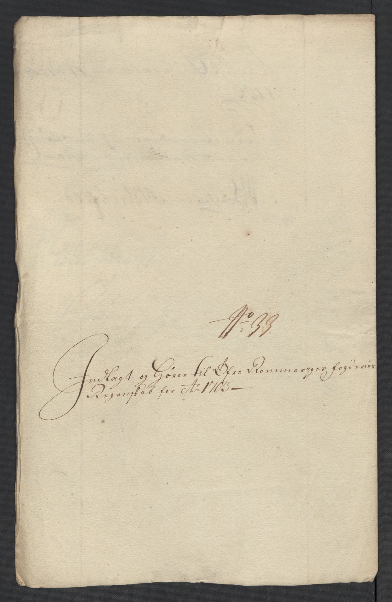 Rentekammeret inntil 1814, Reviderte regnskaper, Fogderegnskap, AV/RA-EA-4092/R12/L0716: Fogderegnskap Øvre Romerike, 1703, p. 307