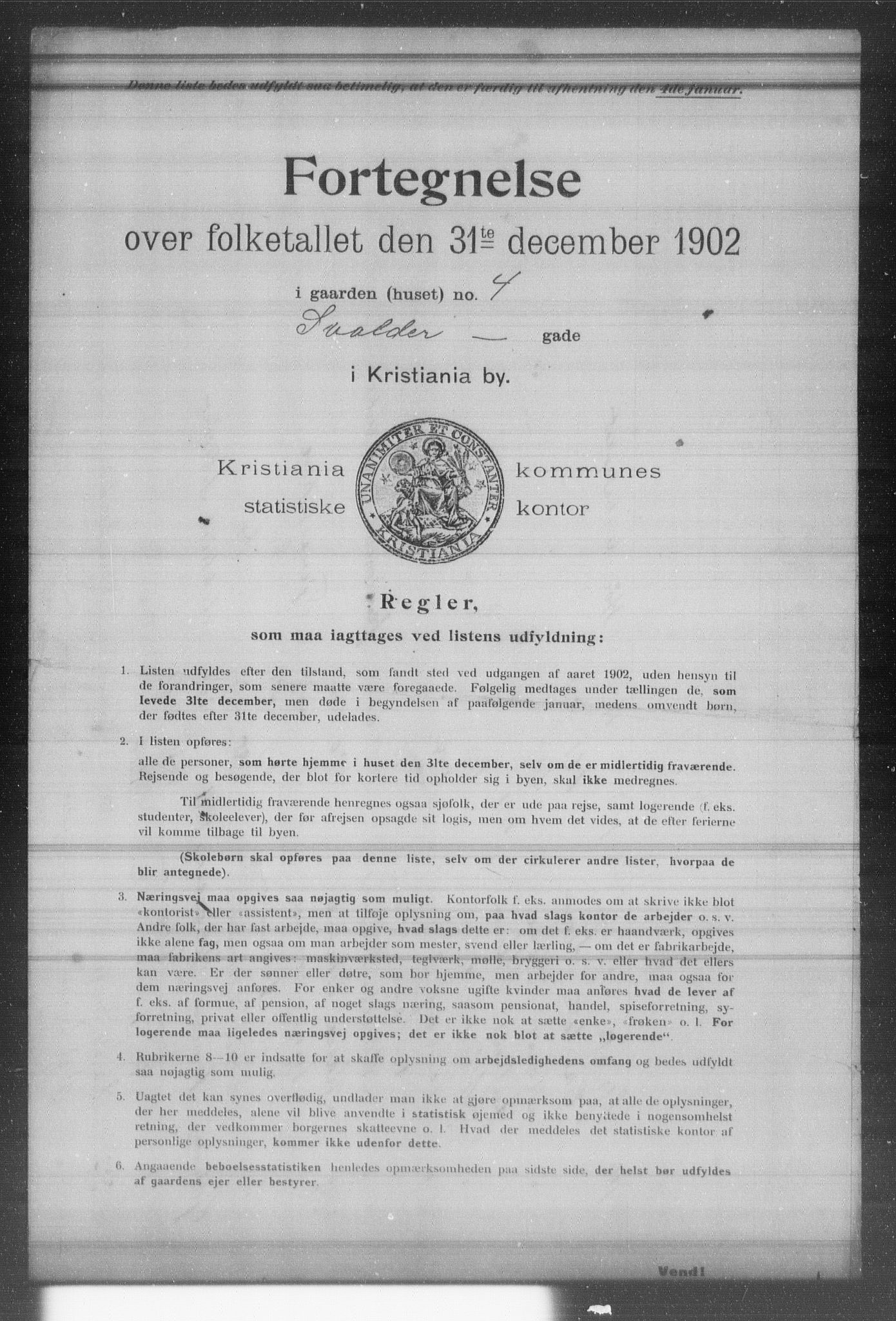 OBA, Municipal Census 1902 for Kristiania, 1902, p. 19853