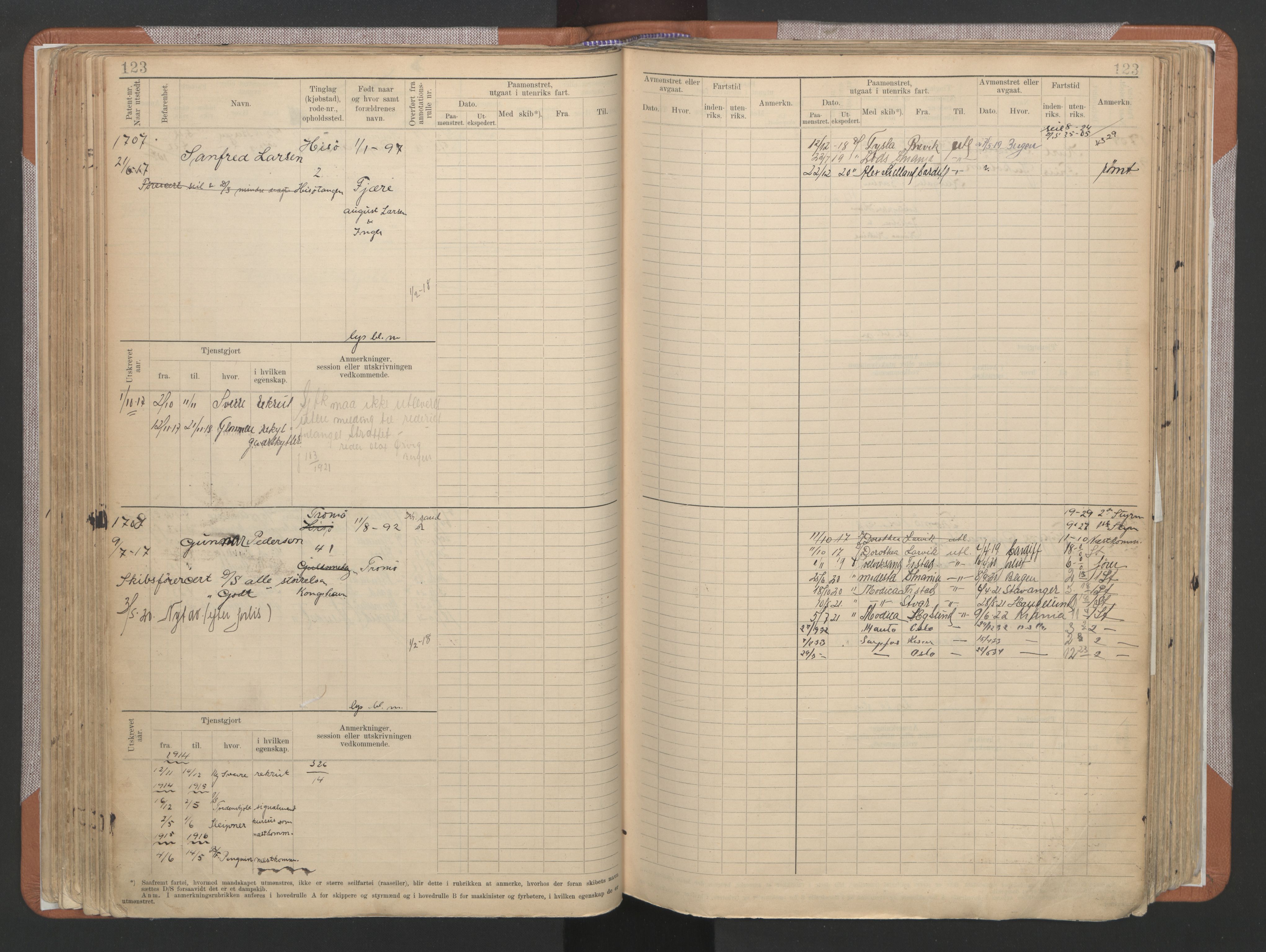 Arendal mønstringskrets, AV/SAK-2031-0012/F/Fb/L0022: Hovedrulle A nr 1466-2242, S-20, 1914-1930, p. 130