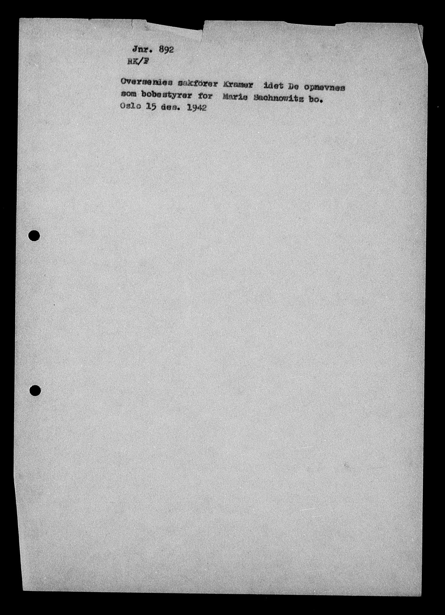 Justisdepartementet, Tilbakeføringskontoret for inndratte formuer, AV/RA-S-1564/H/Hc/Hcc/L0975: --, 1945-1947, p. 432