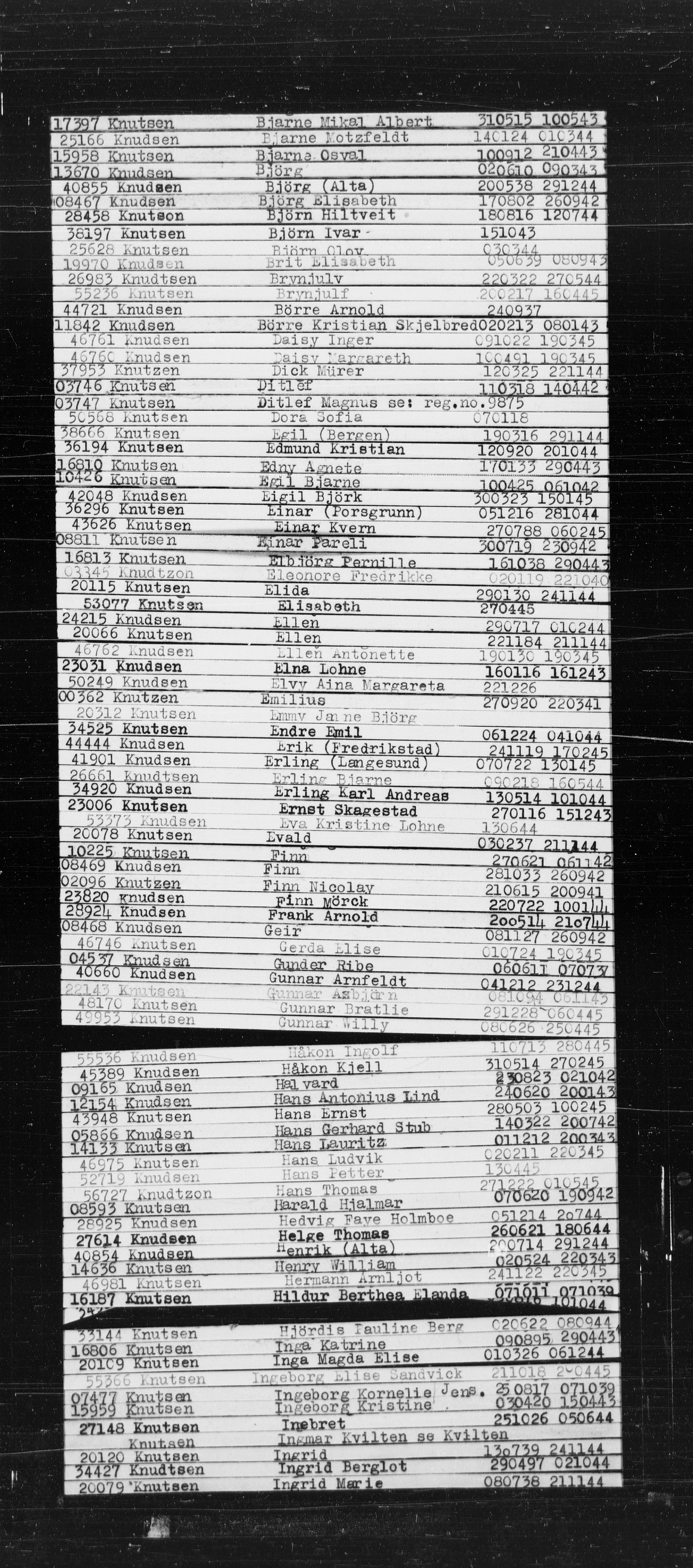 Den Kgl. Norske Legasjons Flyktningskontor, AV/RA-S-6753/V/Va/L0022: Kjesäterkartoteket.  Alfabetisk register, A-Å., 1940-1945, p. 466